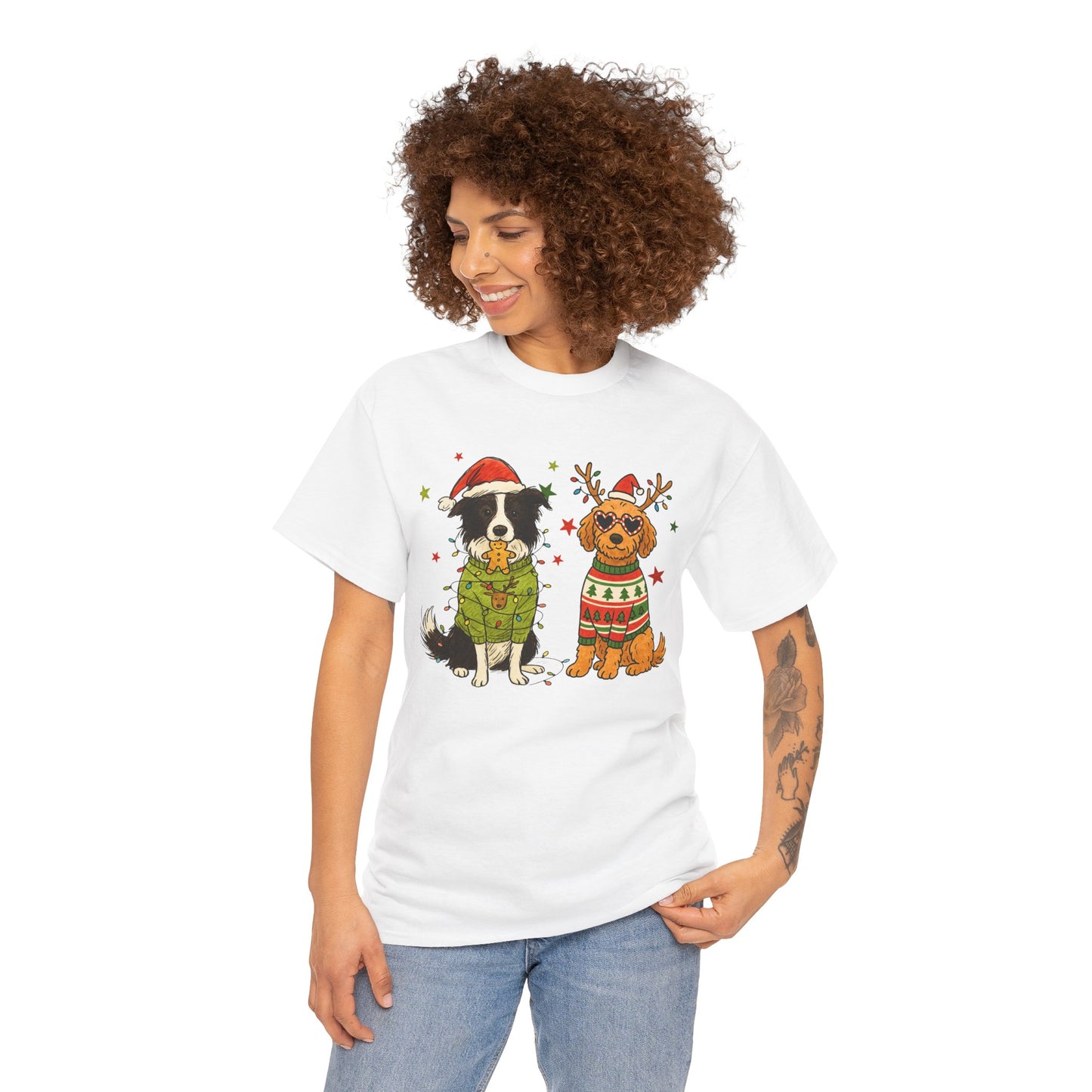 Dog lover Christmas Tee