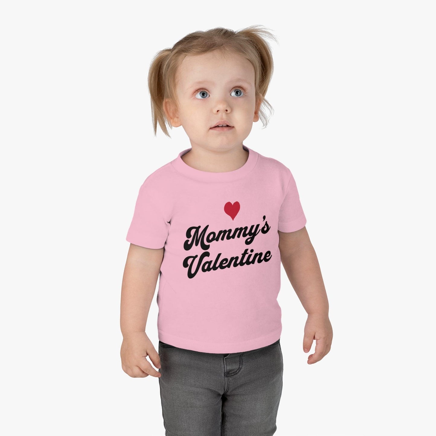 Mommy's Valentine - Kids Valentine day shirt - Giftsmojo