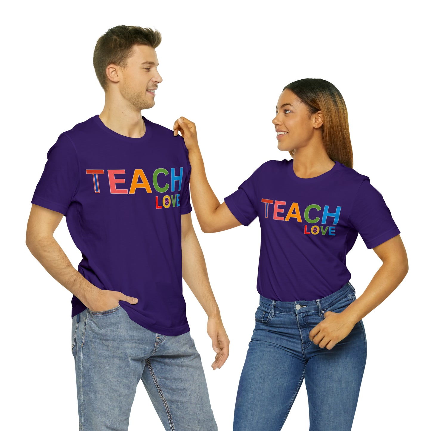 I Teach Love Shirt, Teacher Shirt, Teacher Appreciation Gift for Teachers