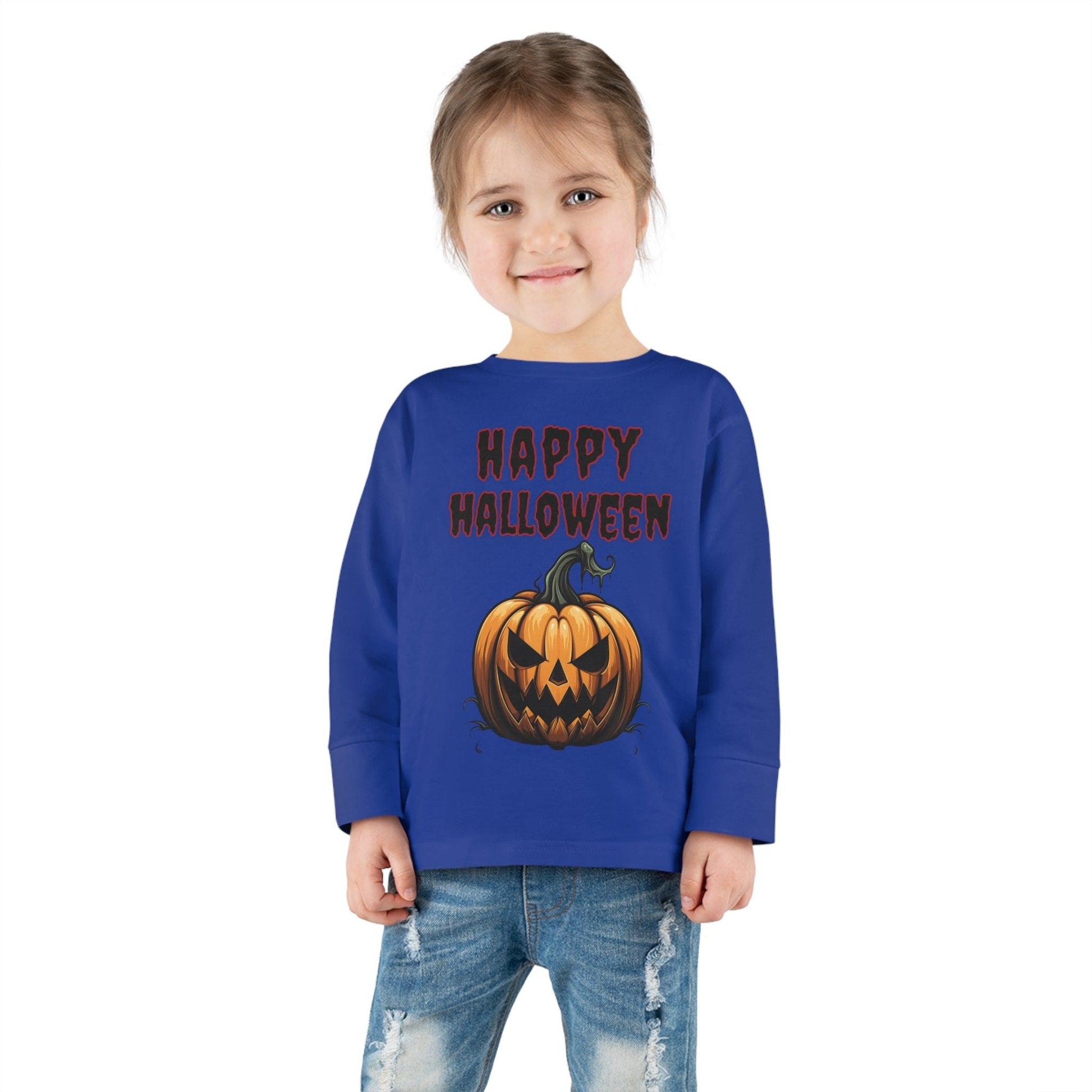 Kids Happy Halloween Pumpkin Shirt Kids Halloween Costume Kids Trick or Treat Outfit for Halloween Kids Jack O Lantern Shirt Kids Scary Faces - Giftsmojo