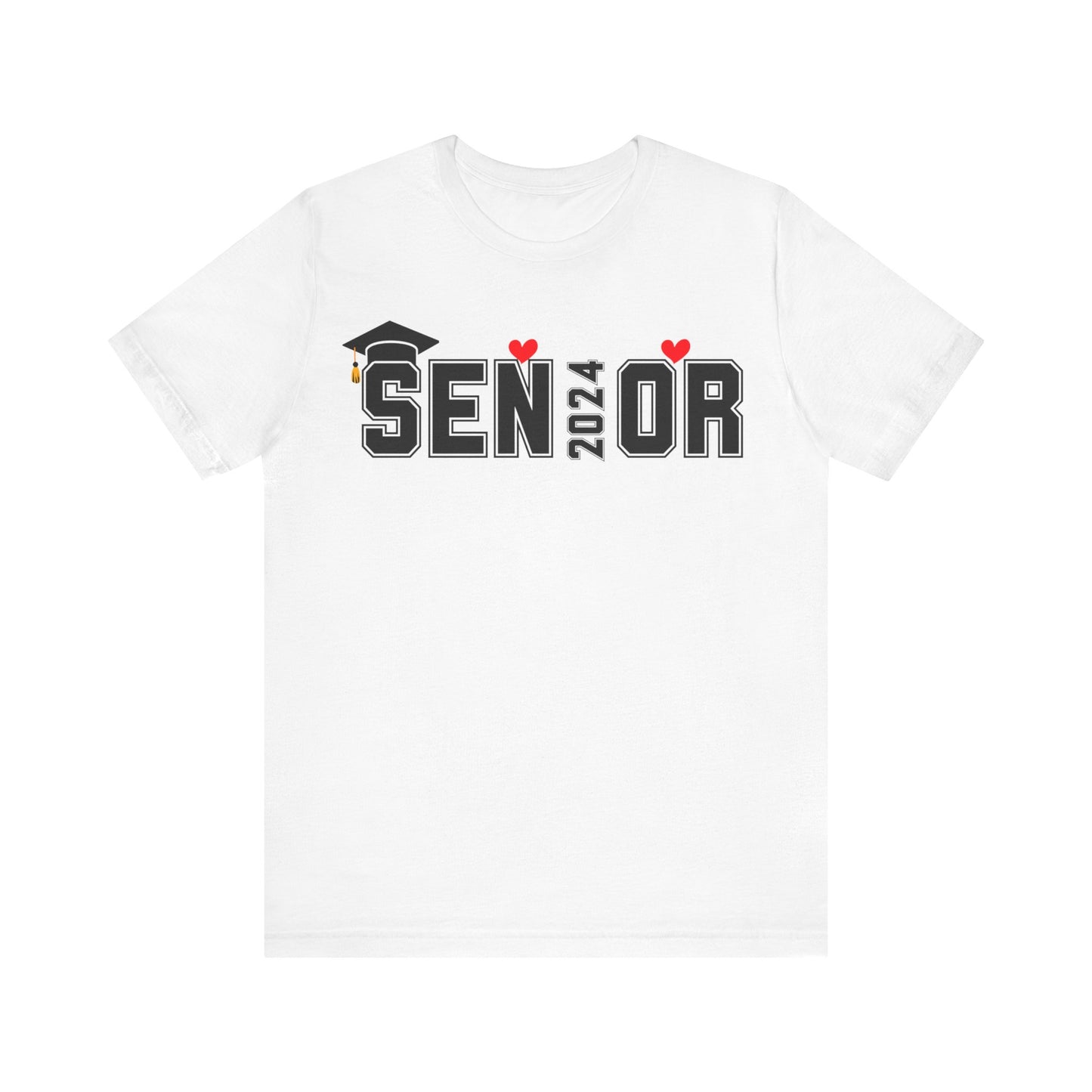 2024 Senior T-shirt Proud Senior Class of 2024 Shirt Gift for Senior