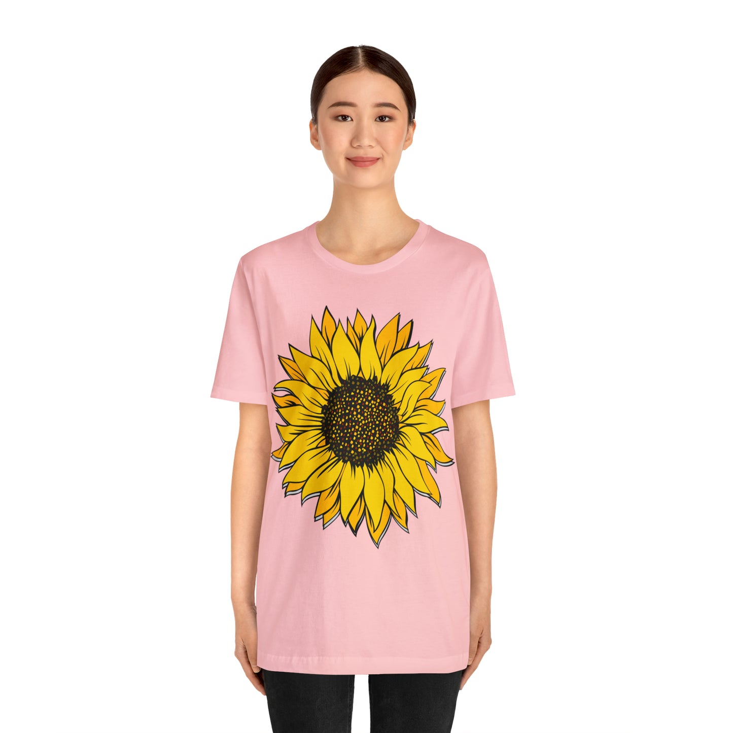 Sunflower Shirt, Floral Tee Shirt, Flower Shirt, Garden Shirt, Womens Fall Summer Shirt Sunshine Tee, Gift for Gardener, Nature lover shirt