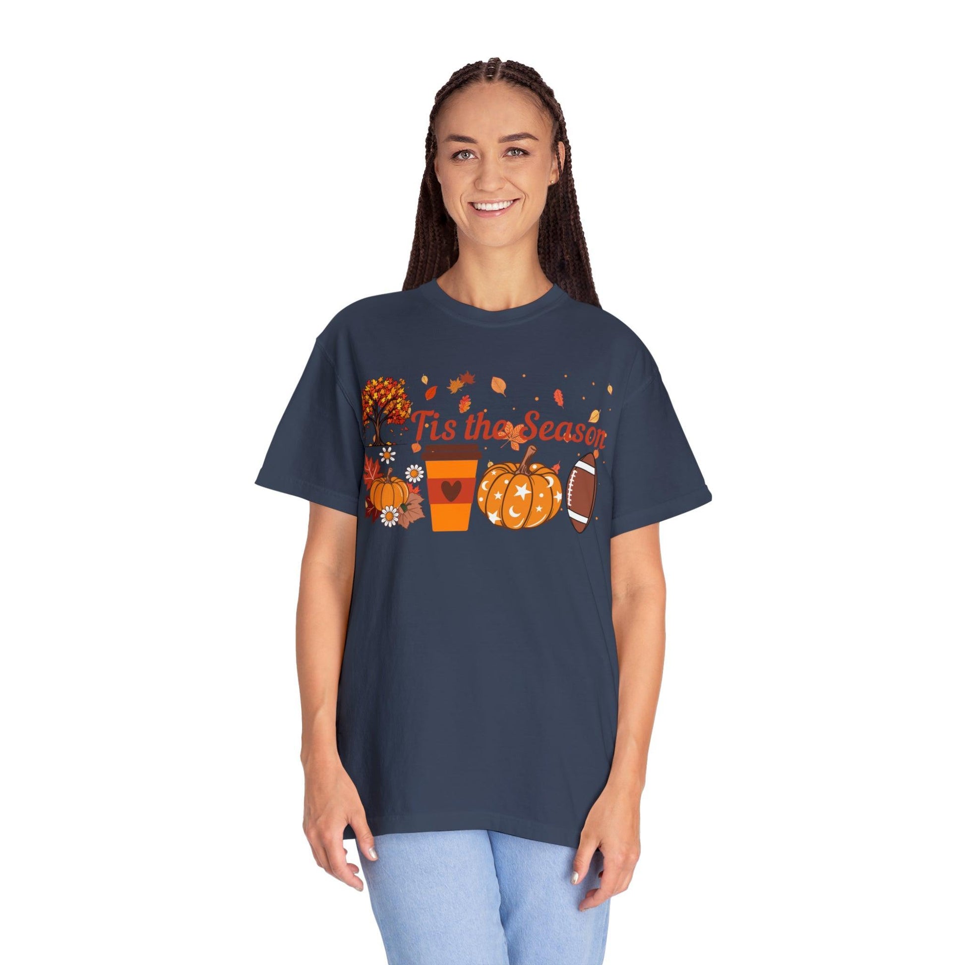 Tis The Season, I love Fall Lover Shirt Gift for Fall, Funny Fall Shirt Thanksgiving Gift - Giftsmojo