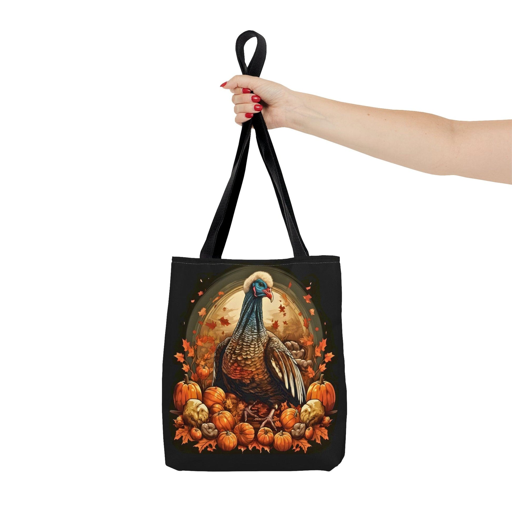 Happy Thanksgiving Bag Fall Bag Turkey Bag Pumpkin Tote Bag Cute Market Bag - Aesthetic Bag, Thanksgiving Gift, Mom Bag Canvas Bag - Giftsmojo