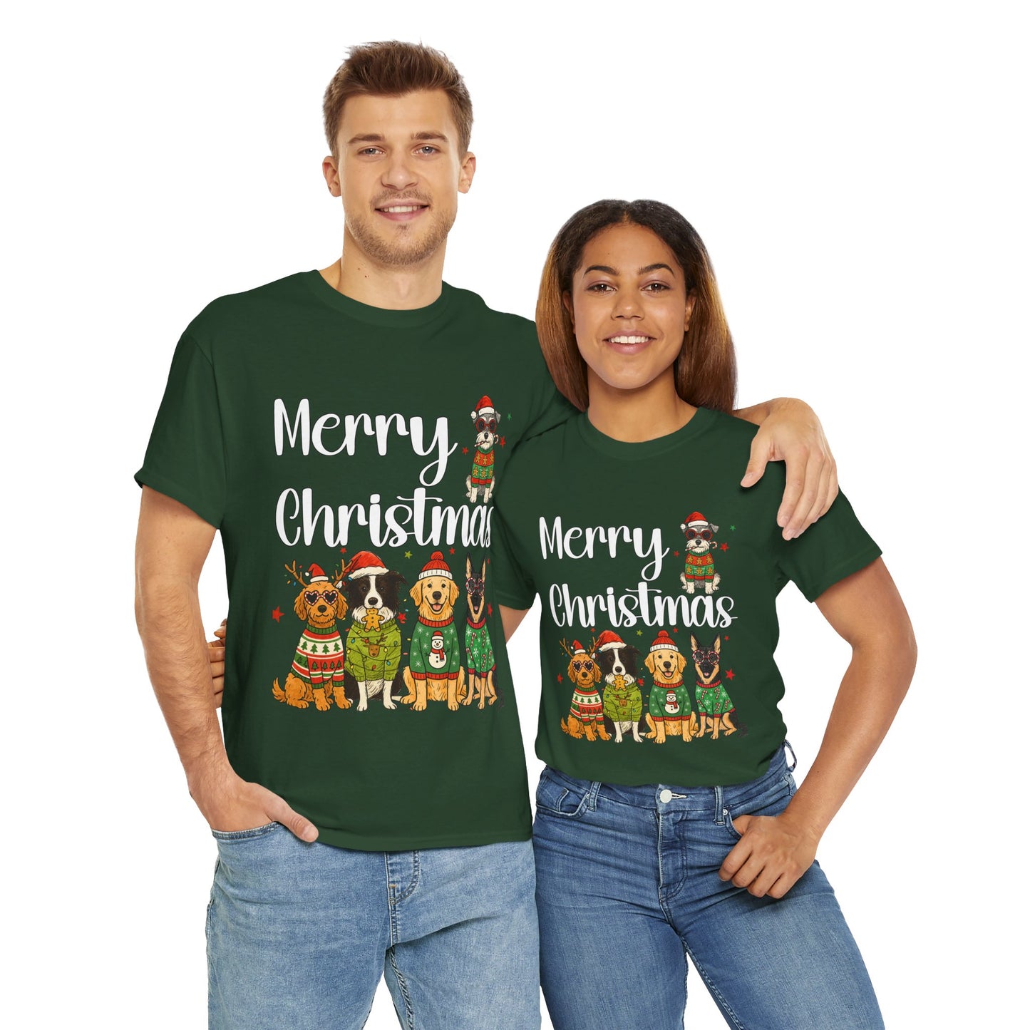 Dog Lover Christmas Tee