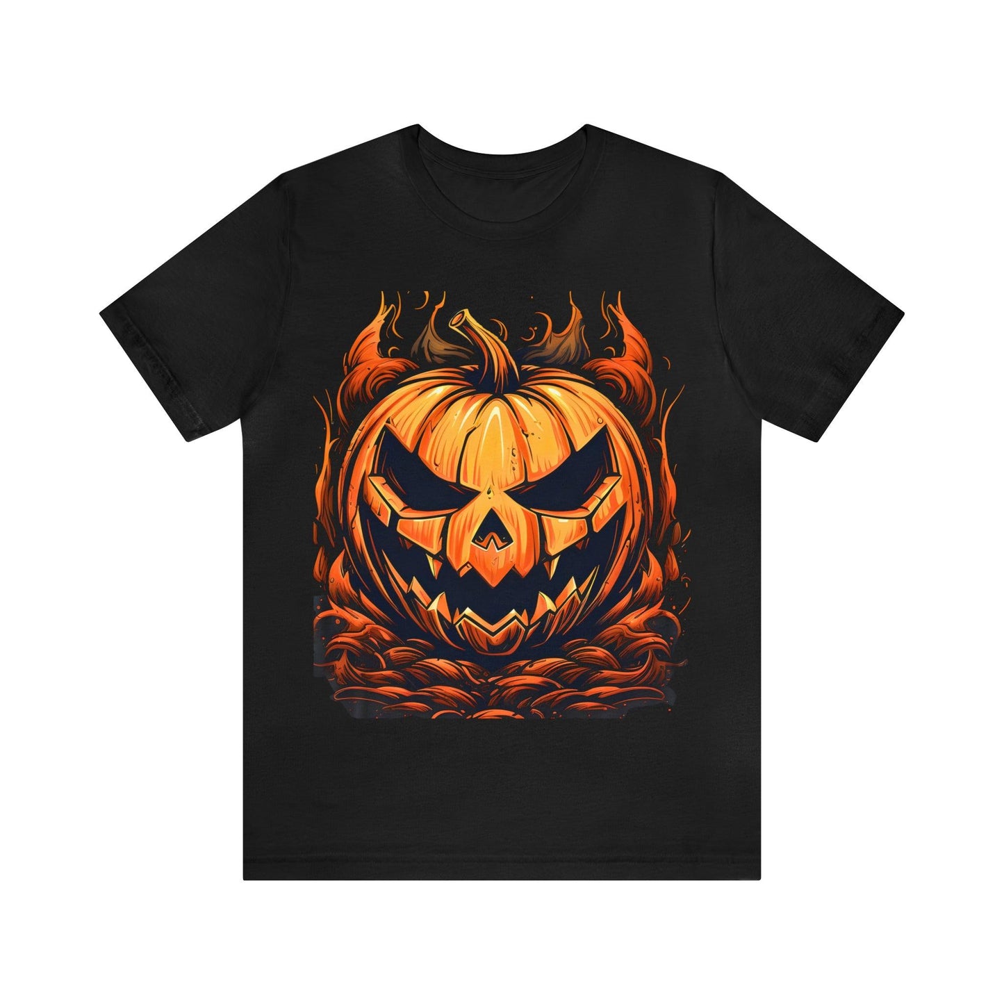 Spooky Jack O' Lantern Pumpkin Face Shirt: Eerie and Enchanting - Giftsmojo