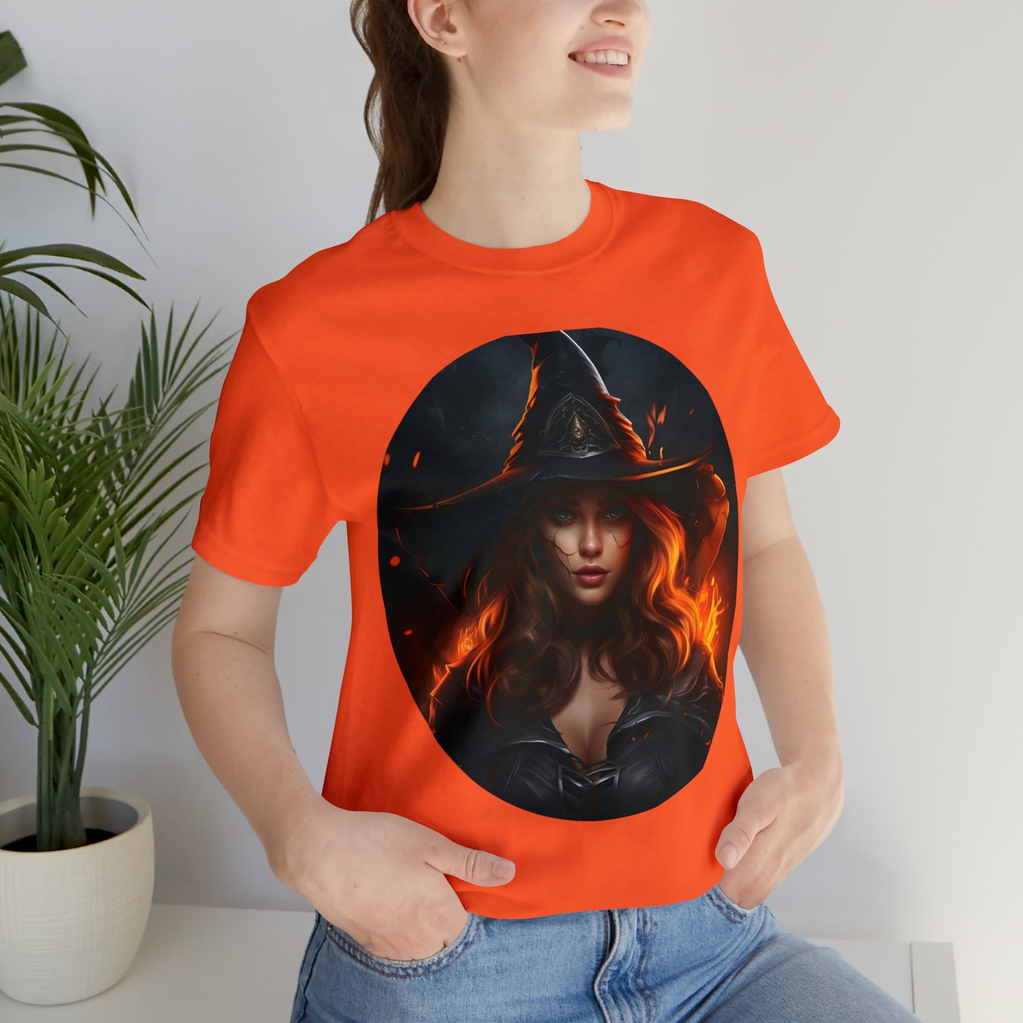 Spooky Witch Costume Spooky Season Vintage Halloween Shirt Moon Goddess Witch Shirt Halloween Costume Witch Shirt Women Halloween Party Tee