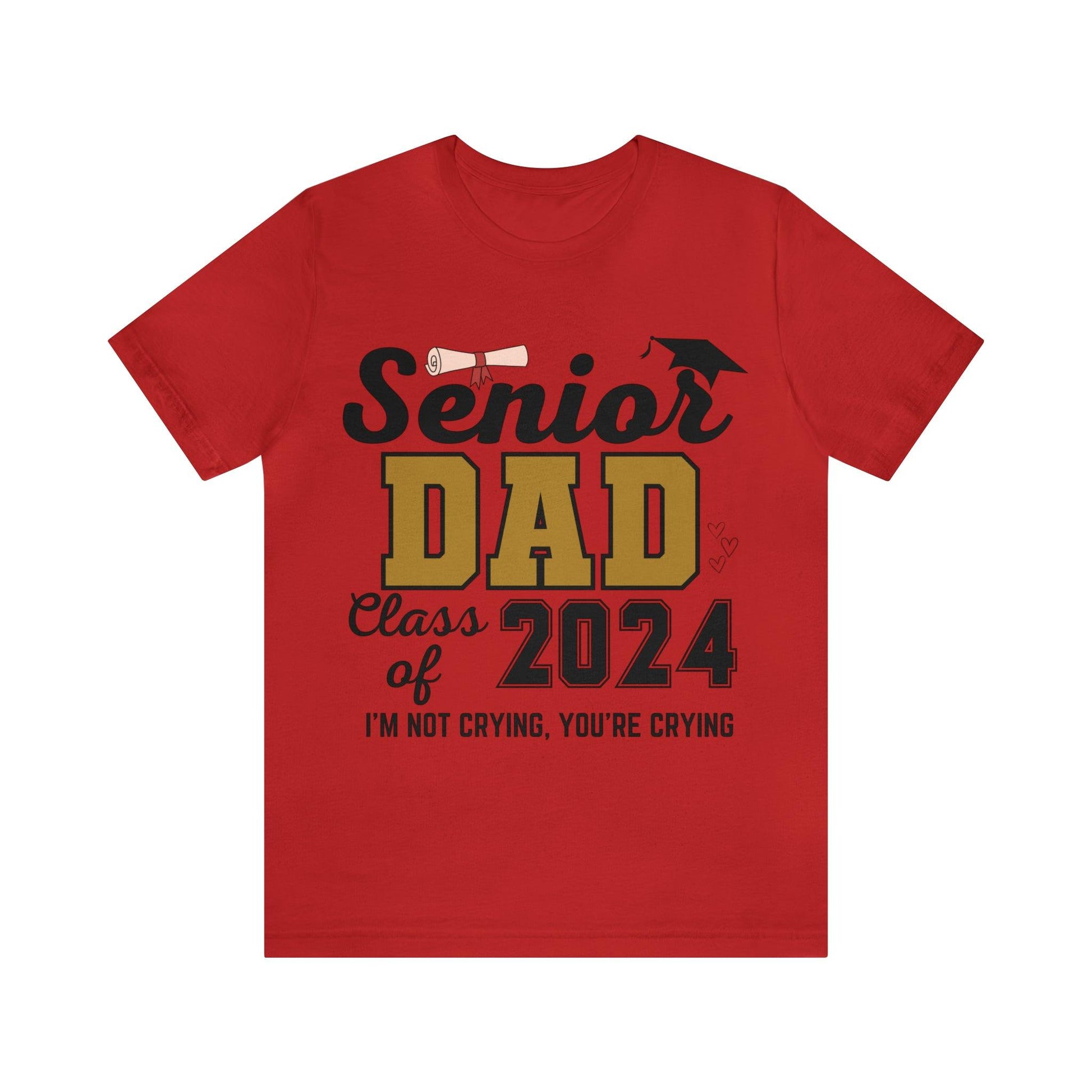 Proud Senior Dad Class of 2024 T-Shirt, Proud Senior Dad Shirt, Gift for Graduate, Graduation 2024 Family Shirt 2024 Senior Dad - Giftsmojo