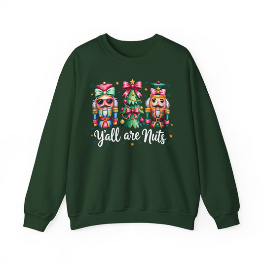 Nutcracker Characters and Christmas Tree Sweatshirt