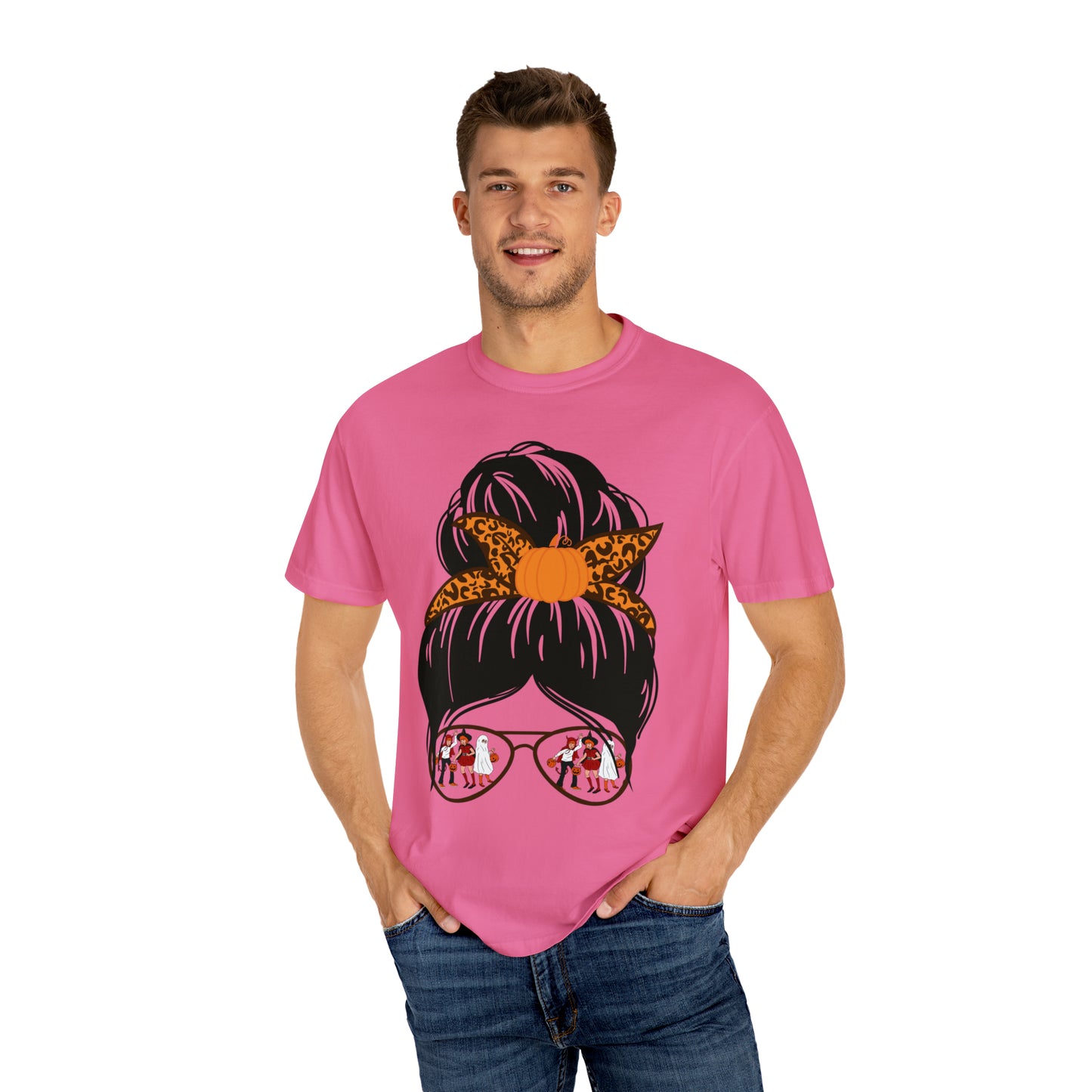 Leopard Print Retro Halloween Tshirt, Momster Shirt, Vintage Shirt Halloween Shirt