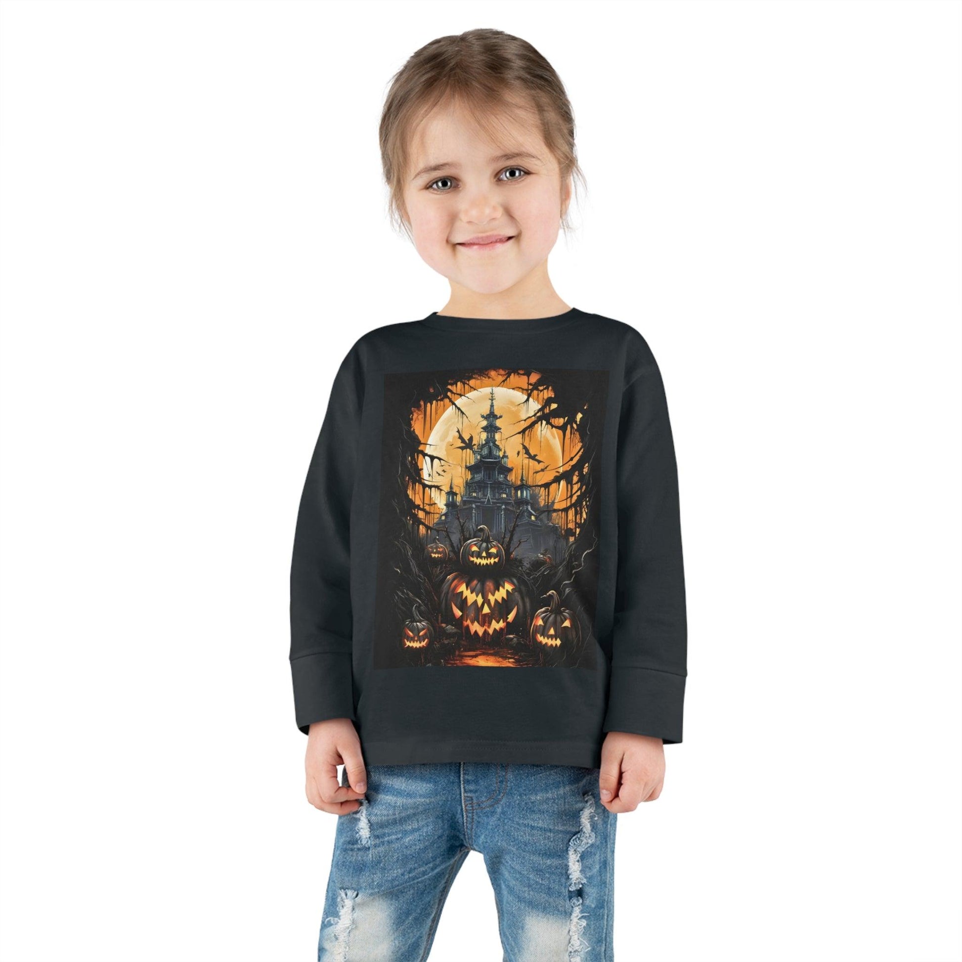 Kids Trick or Treat Outfit for Halloween Kids Jack O Lantern Shirt Kids Scary Faces Halloween Pumpkin Face Shirt Kids Halloween Shirt - Giftsmojo