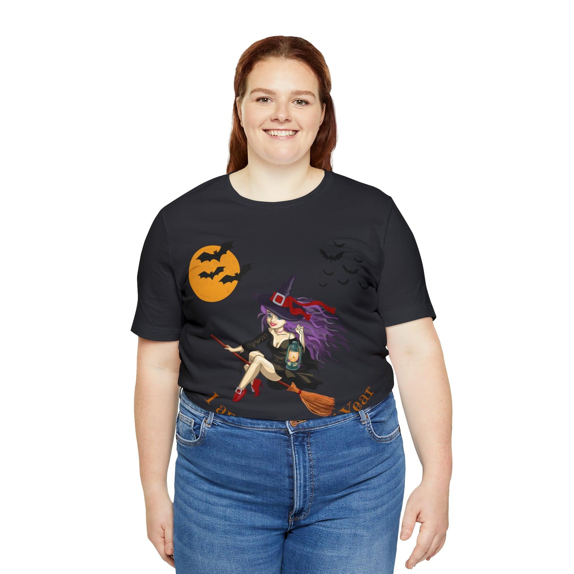 I am a witch All year Halloween Shirt,Vintage Witch Shirts Funny Witch Shirt Halloween Clothes Halloween Vibes Halloween Retro Halloween Outfit - Giftsmojo