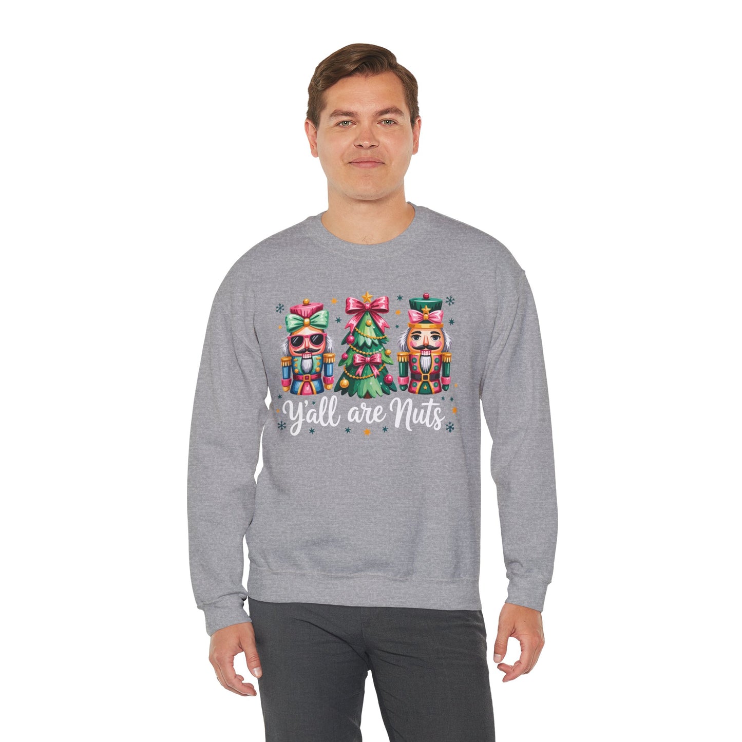 Nutcracker Characters and Christmas Tree Sweatshirt