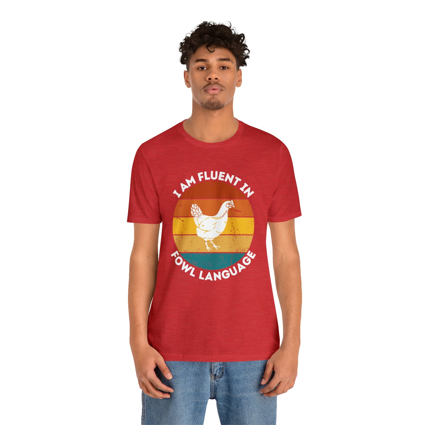 Funny Chicken Owner Gift, Farming Shirt for Farm Lover Shirt, Gift For Chicken Lover gift, Farmer Gift Shirt Chicken Tee Fowl Language shirt