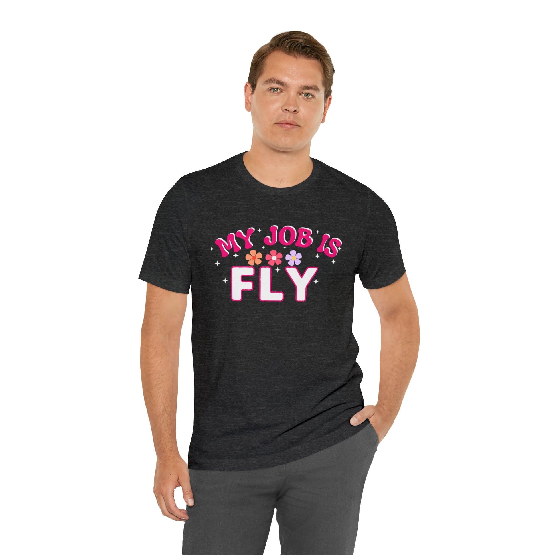 My Job is Fly Shirt Pilot Shirt Aviation Shirt Flight - Giftsmojo