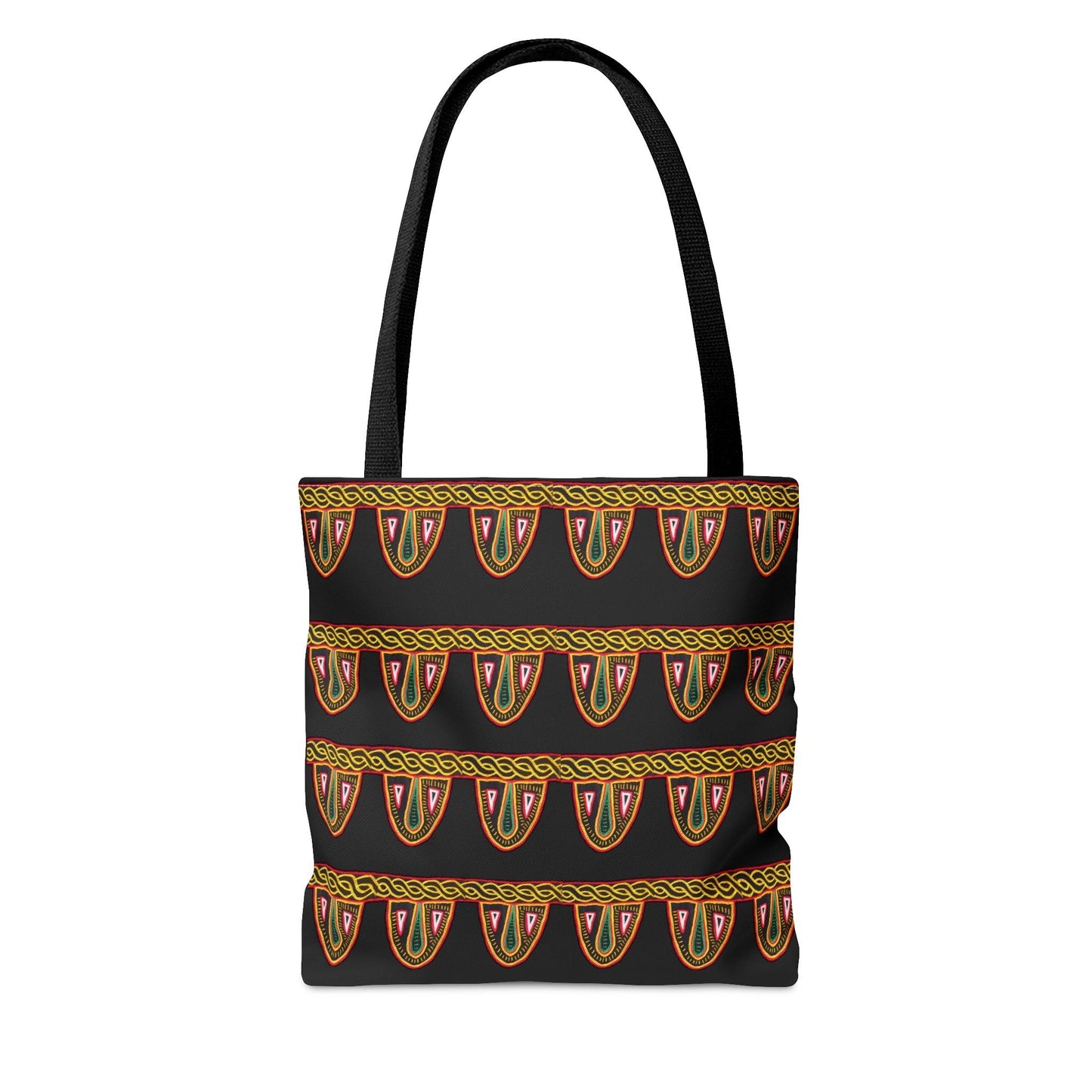 Bamenda Pattern Bag, Cameroon Pattern Tote Bag African Pattern Tote Bag Aesthetic Bag, Custom Tote Bag, All Over Print