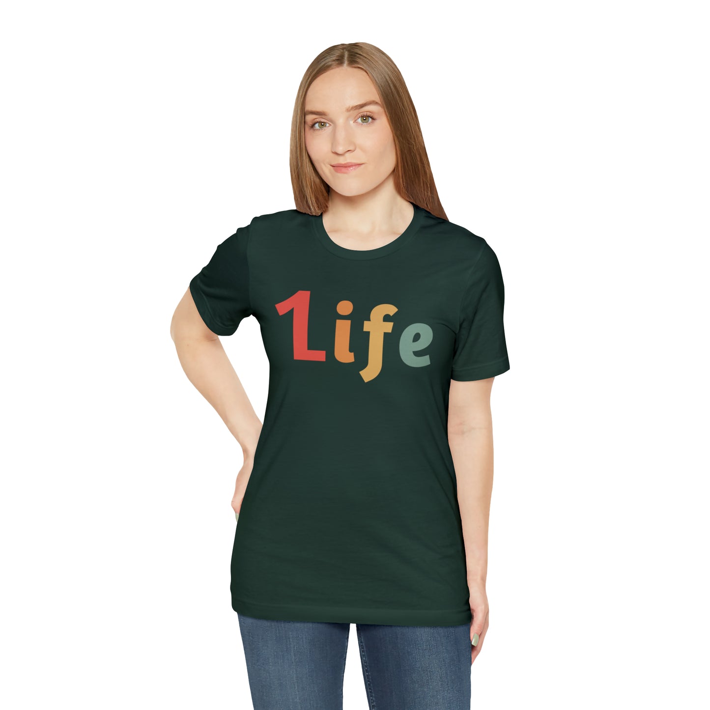 Retro One life Shirt 1life shirt Live Your Life You Only Have One Life To Live Retro Shirt