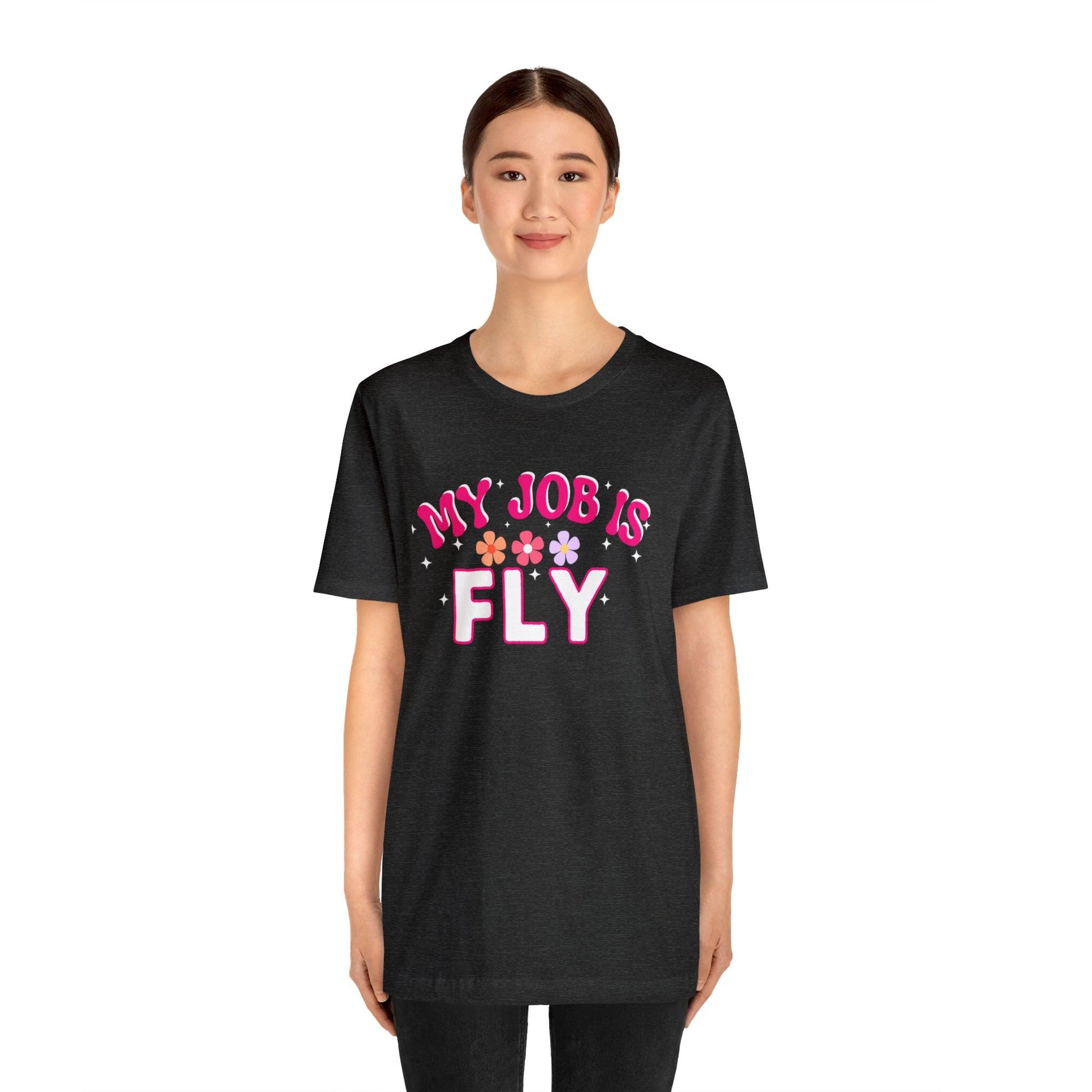 My Job is Fly Shirt Pilot Shirt Aviation Shirt Flight - Giftsmojo