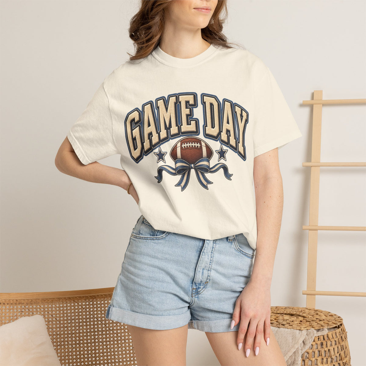 Game Day Football T-Shirt — Vintage Team Spirit Tee