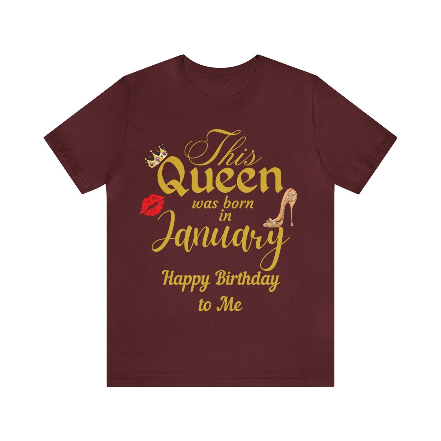 Birthday Queen Shirt, Gift for Birthday, This Queen was born in January Shirt, Funny Queen Shirt, Funny Birthday Shirt, Birthday Gift - Giftsmojo