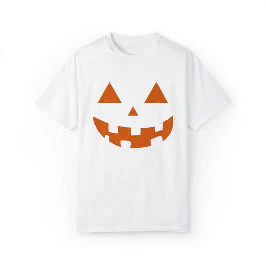 Cute Pumpkin Face Halloween Shirt Halloween Tshirt, Vintage Shirt Halloween Shirt Pumpkin Face Halloween Costume Comfort Colors - Giftsmojo