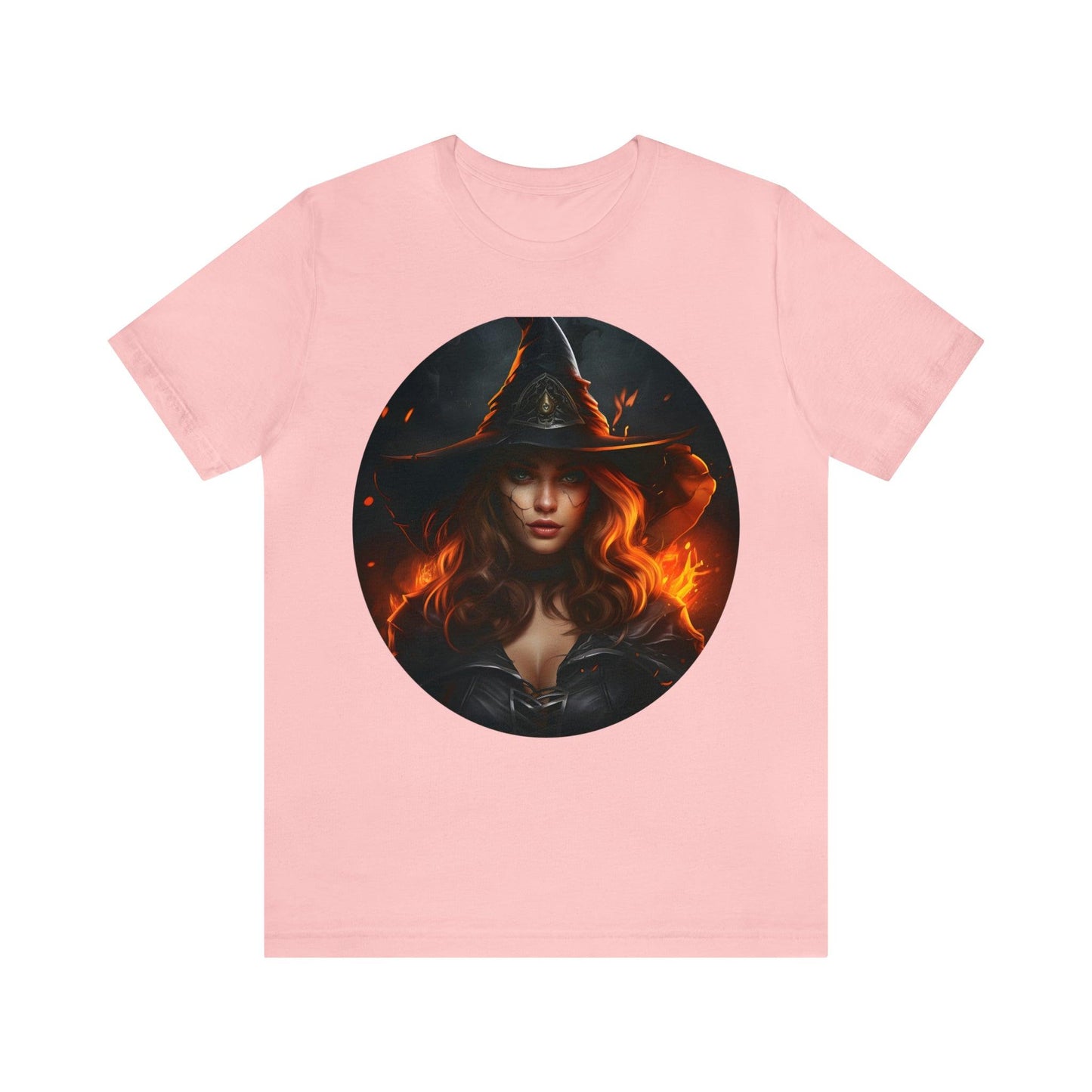 Spooky Witch Costume Spooky Season Vintage Halloween Shirt Moon Goddess Witch Shirt Halloween Costume Witch Shirt Women Halloween Party Tee - Giftsmojo