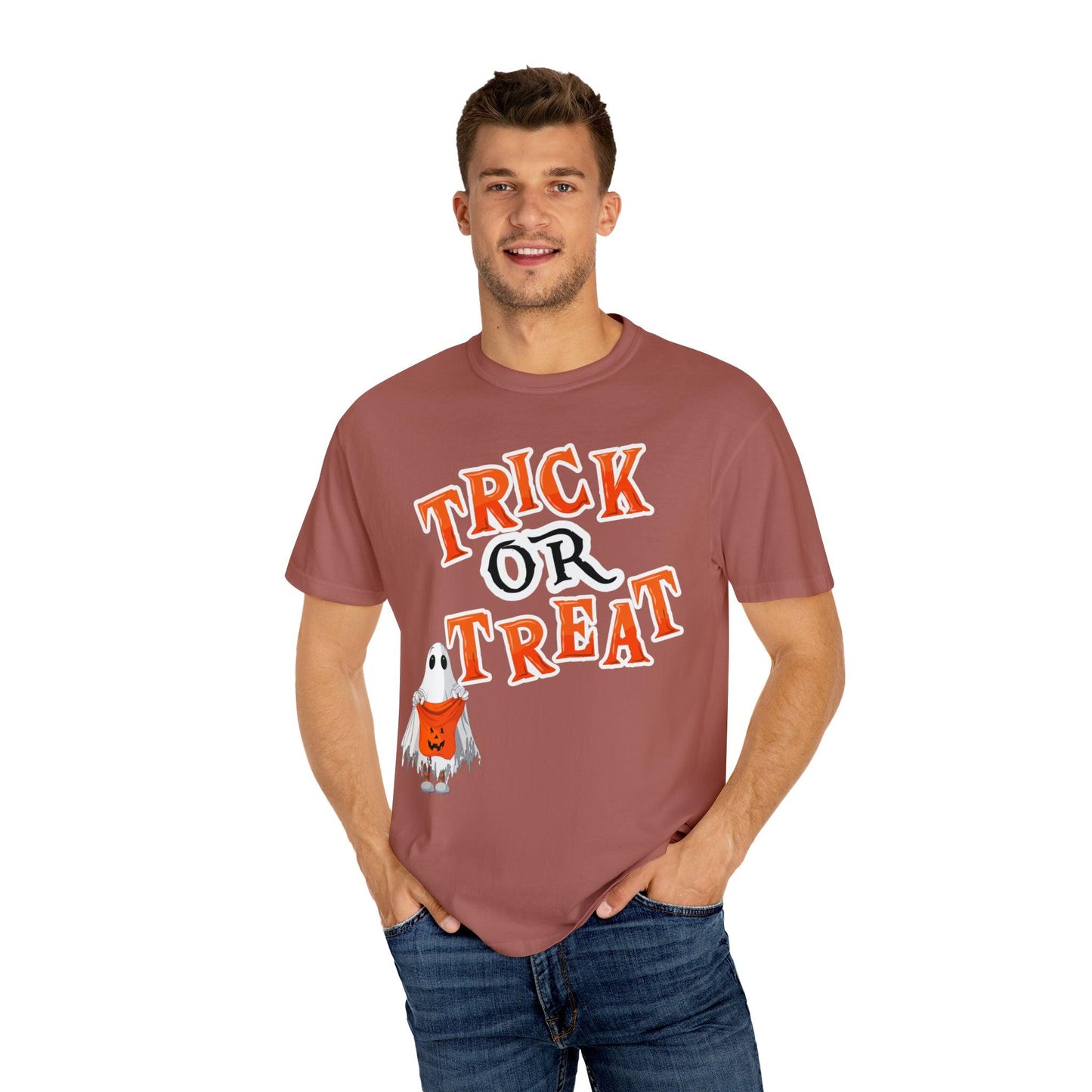 Embrace Halloween Cuteness with Our Cute Trick or Treat Shirt for Women and Men - Limited Edition - Giftsmojo