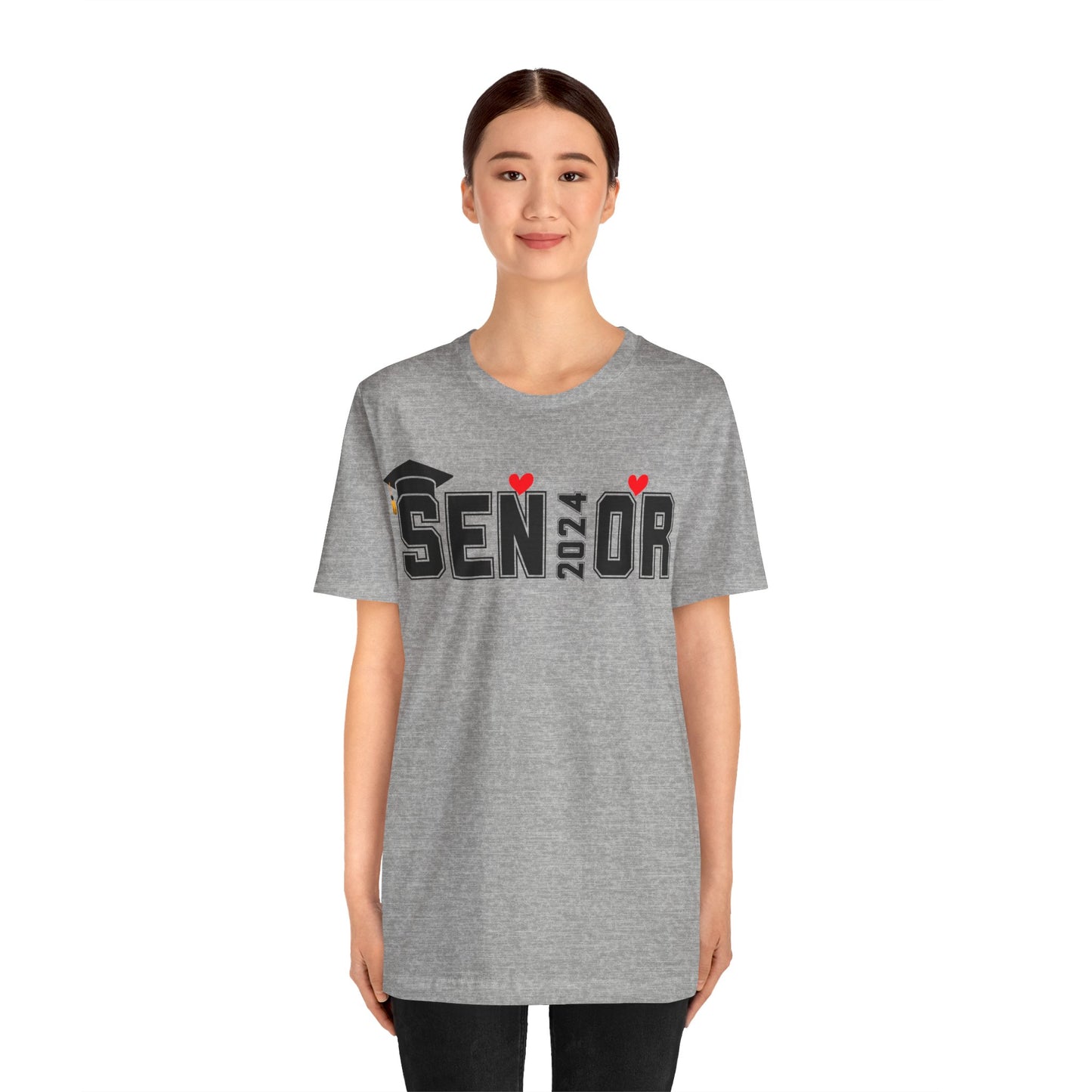 2024 Senior T-shirt Proud Senior Class of 2024 Shirt Gift for Senior