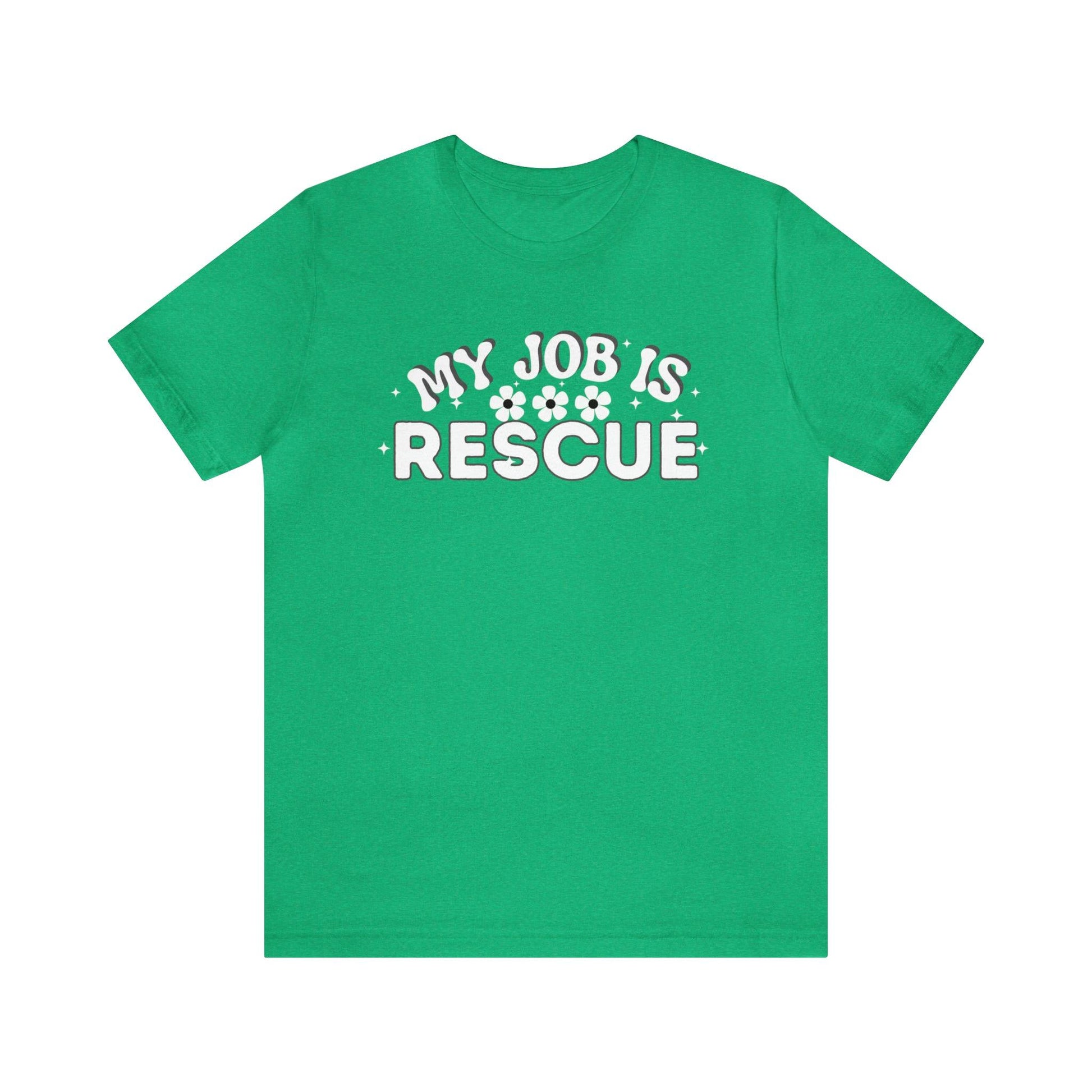 My Job is Rescue Shirt Firefighter Shirt Coast Guard Shirt - Giftsmojo