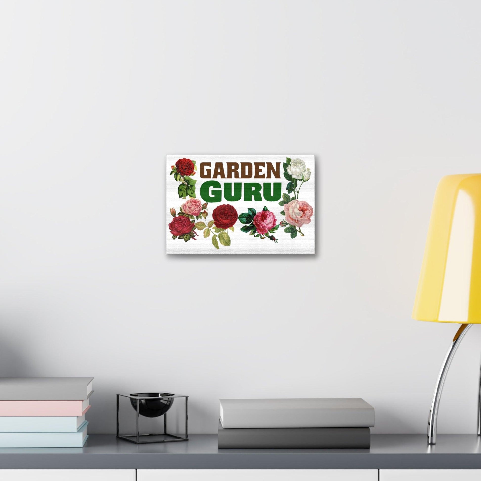 Garden Guru Garden Guru wall art - gift for garden lovers - plant lover gift nature lovers flower wall art - Giftsmojo