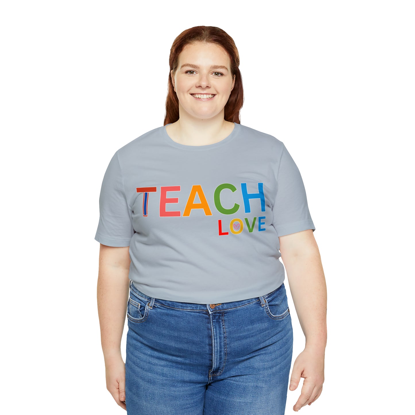 I Teach Love Shirt, Teacher Shirt, Teacher Appreciation Gift for Teachers