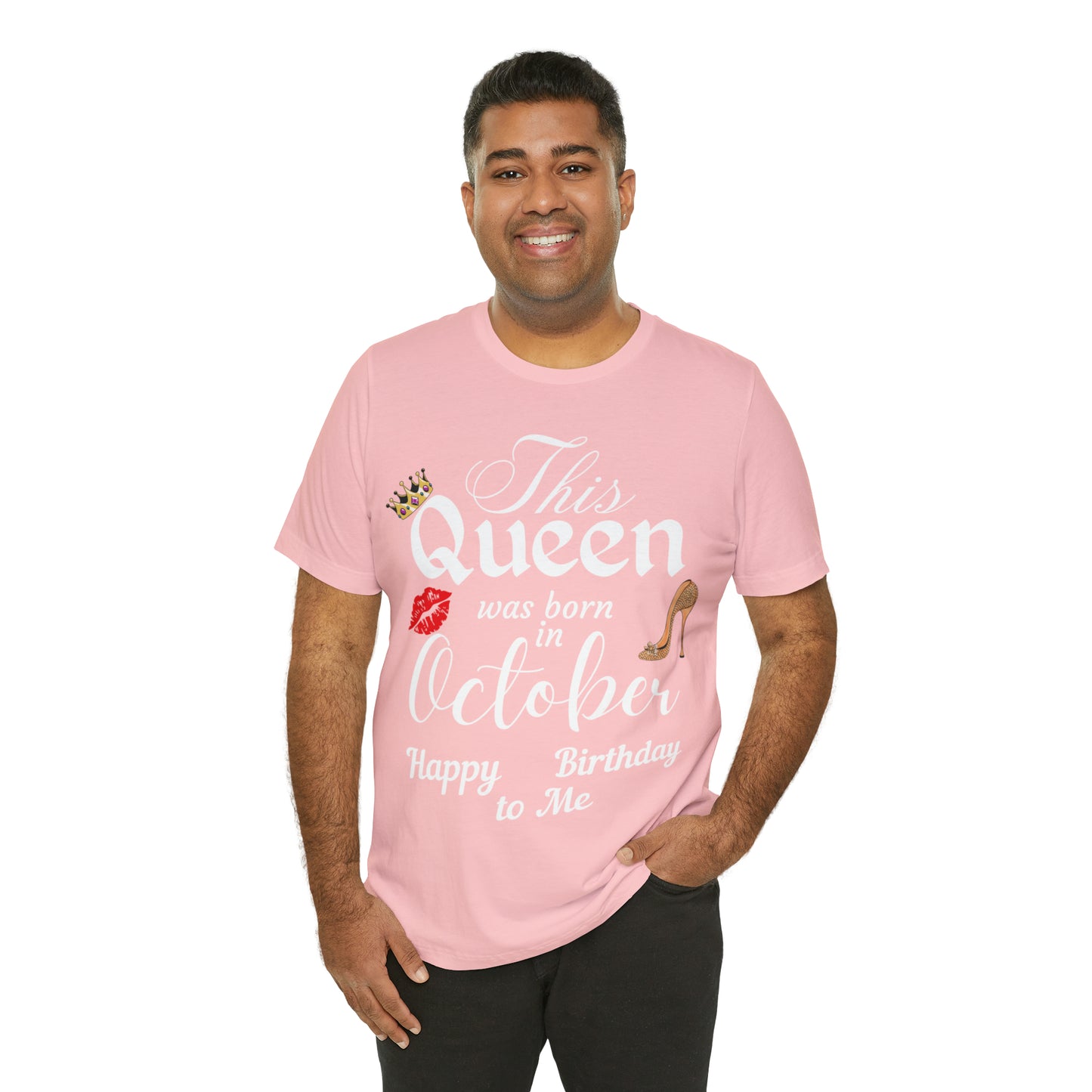 Birthday Queen Shirt, Gift for Birthday, This Queen was born in October Shirt, Funny Queen Shirt, Funny Birthday Shirt, Birthday Gift