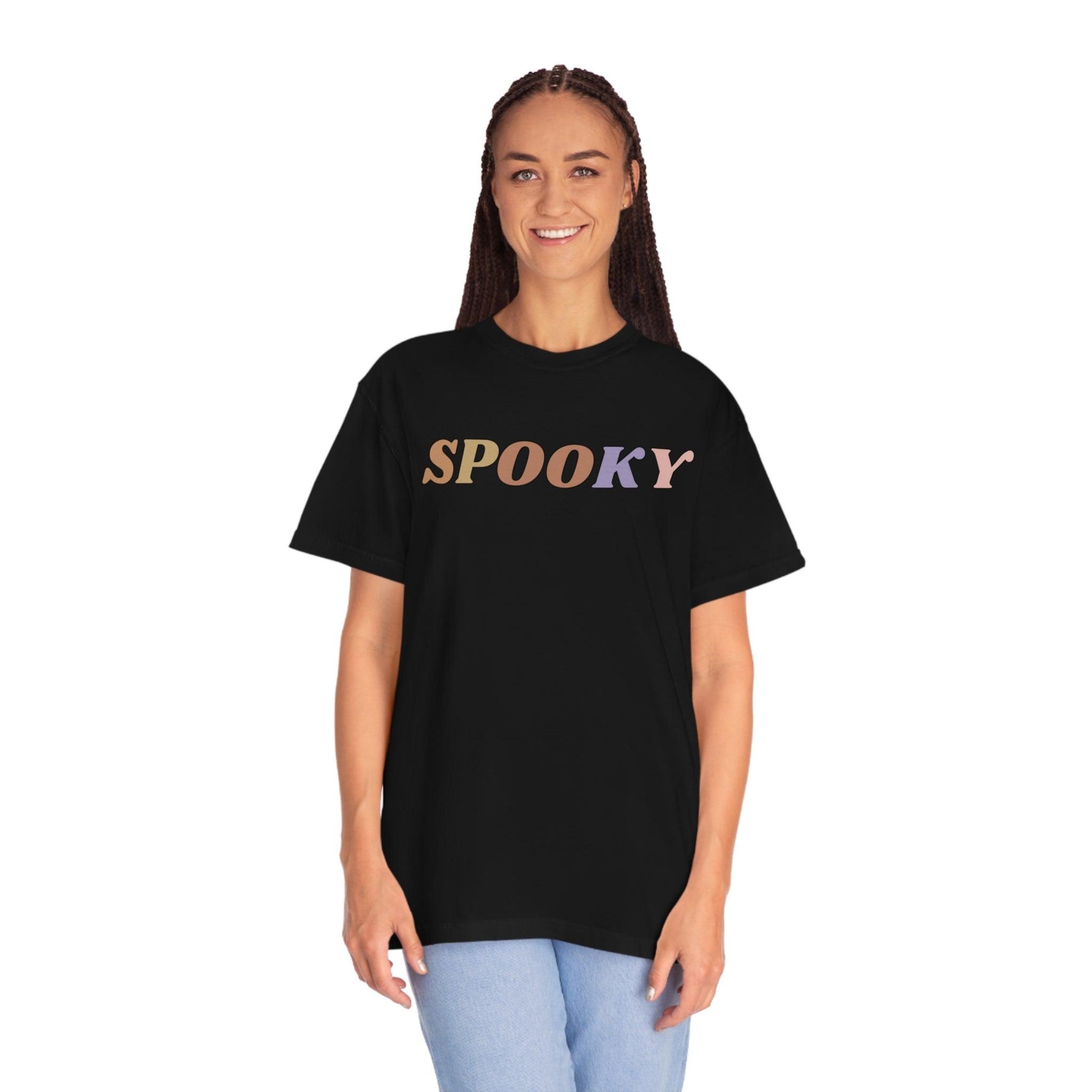 Retro Halloween Tshirt, Spooky Vibes Shirt, Vintage Shirt Halloween Shirt - Fall shirt - Giftsmojo