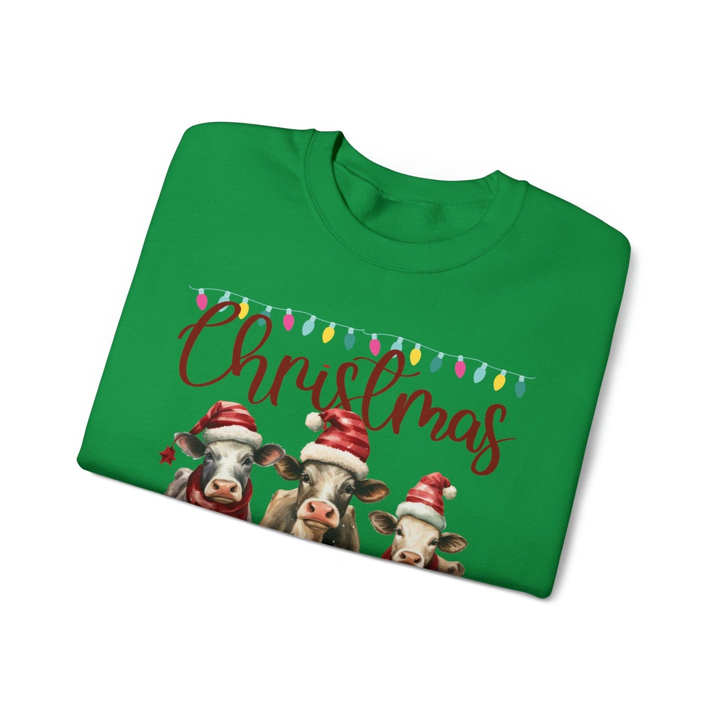 Farm Christmas Sweatshirt Christmas in The Barn Sweatshirt Christmas Farm Sweatshirt Christmas Sweater Trendy Christmas Shirt Farmers - Giftsmojo