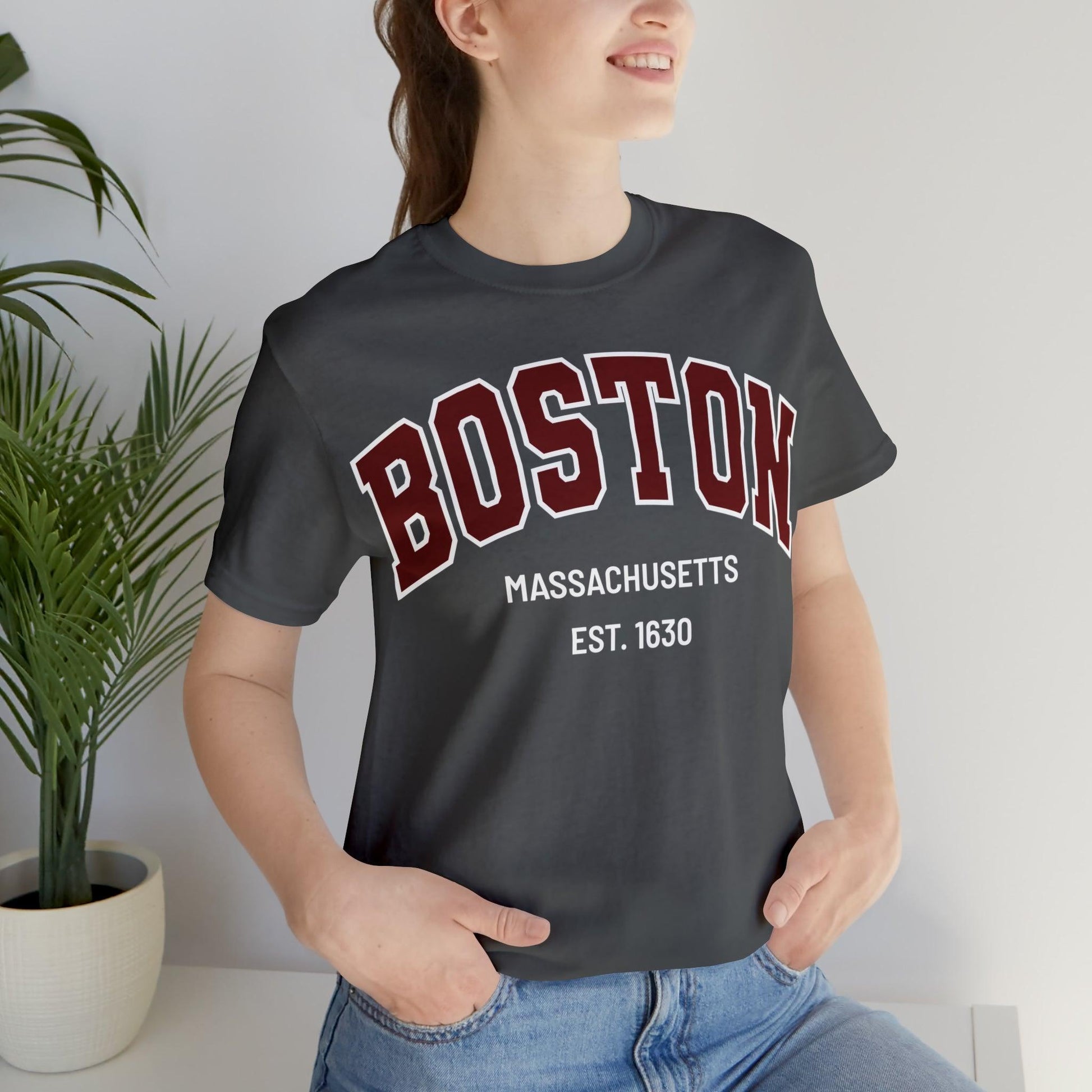 Boston Massachusetts T-shirt, Boston Shirt Boston Souvenir Boston TShirt, Boston Gift - Giftsmojo