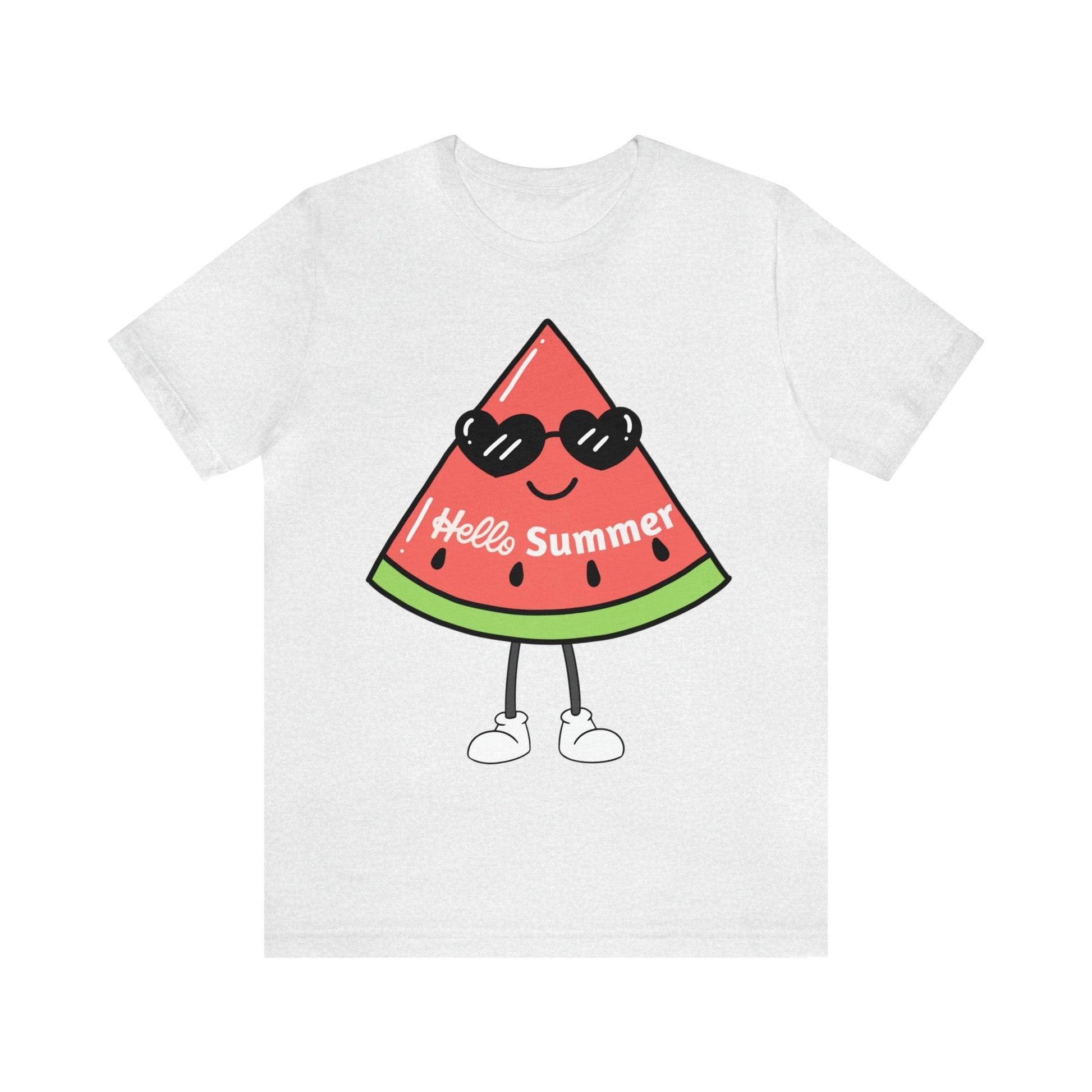 Funny Hello Summer Shirt, Summer shirts for women and men, Summer Casual Top Tee - Giftsmojo