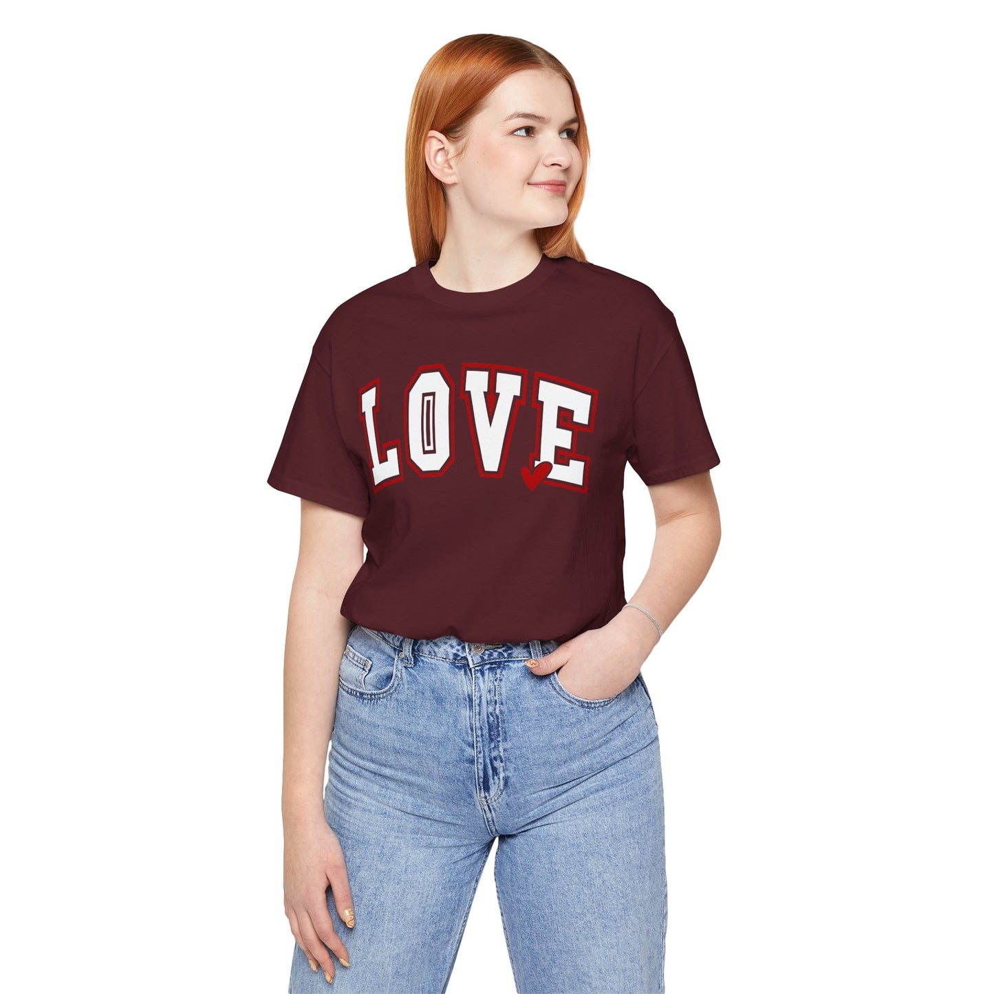 Cute Love Tee - Unisex Jersey Short Sleeve Tee