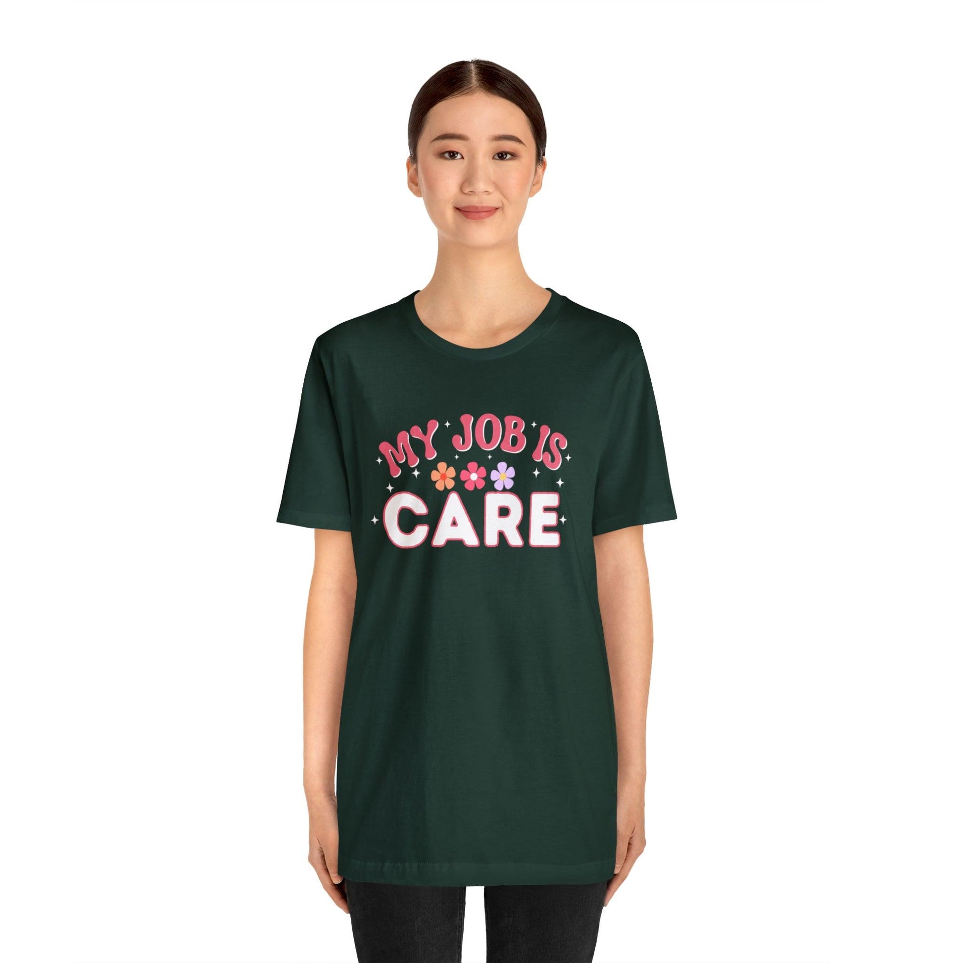 My Job is Care Shirt License Practicing Nurse Shirt, Nurses Assistant Shirt CNA shirt - Giftsmojo