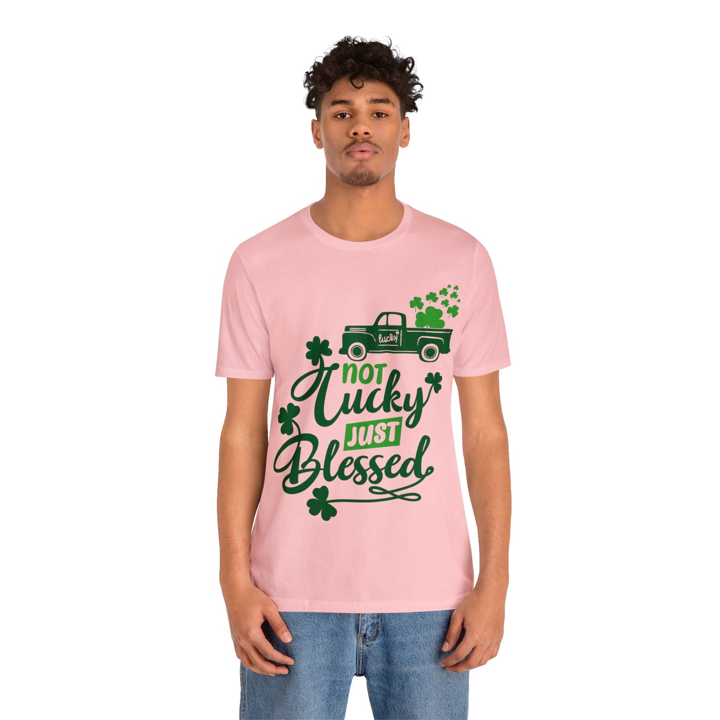 Not Lucky Just Blessed St Patrick's Day shirt Feeling Lucky Shirt Clover Shirt