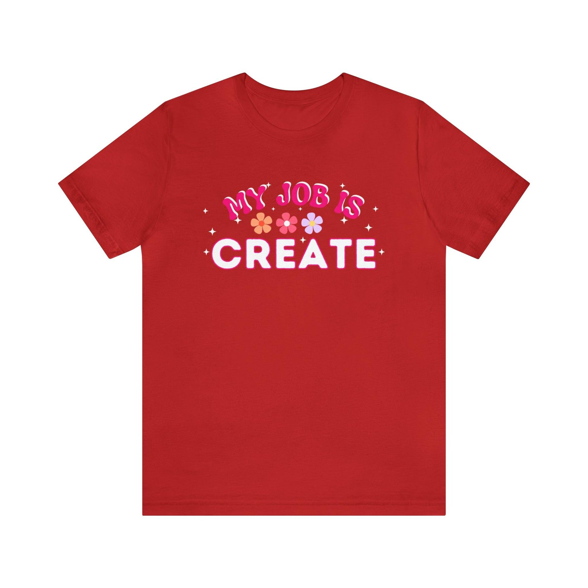 My Job is Create Shirt Artist Shirt, Content Creator Shirt Blogger Shirt Vlogger Shirt, Youtuber shirt - Giftsmojo