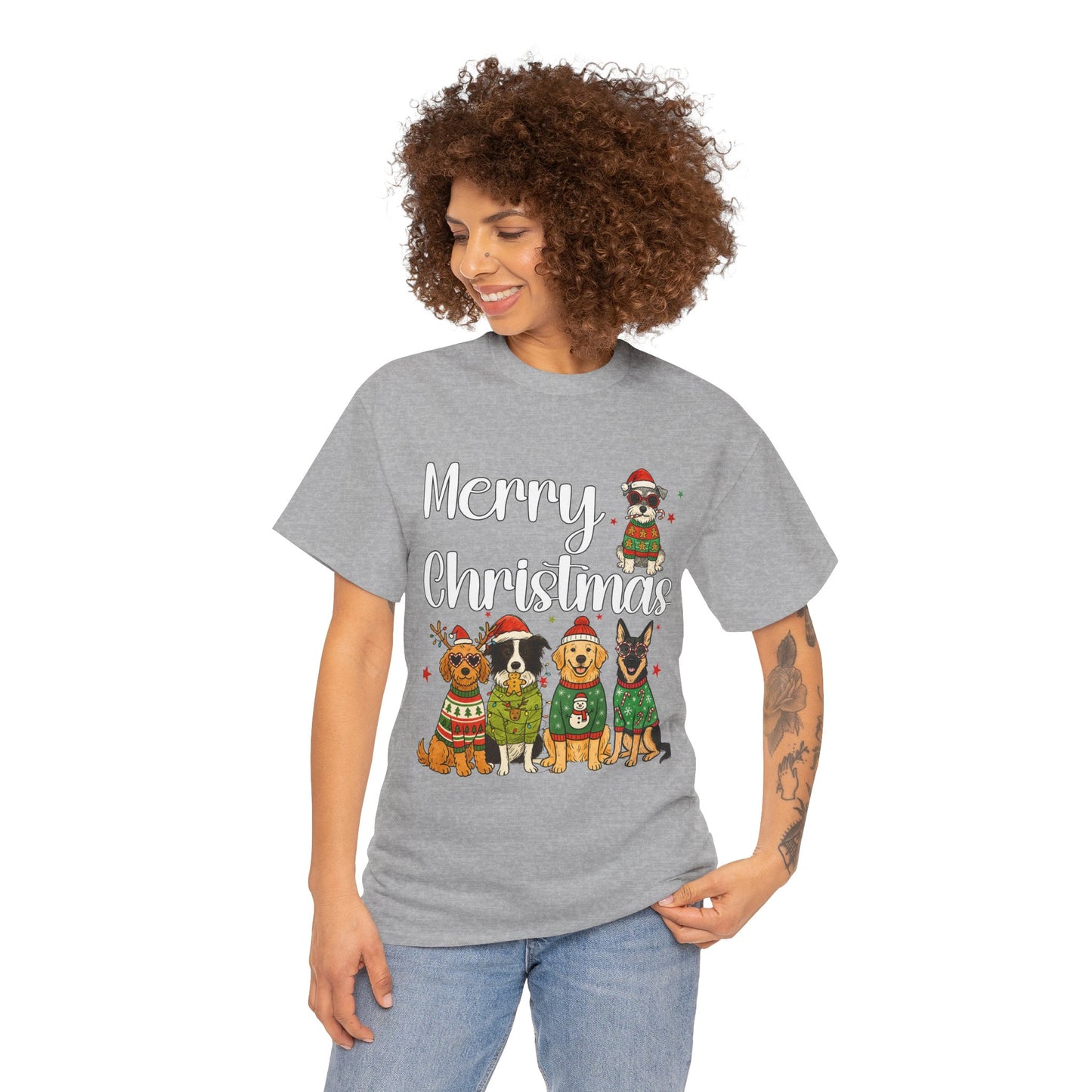 Dog Lover Christmas Tee