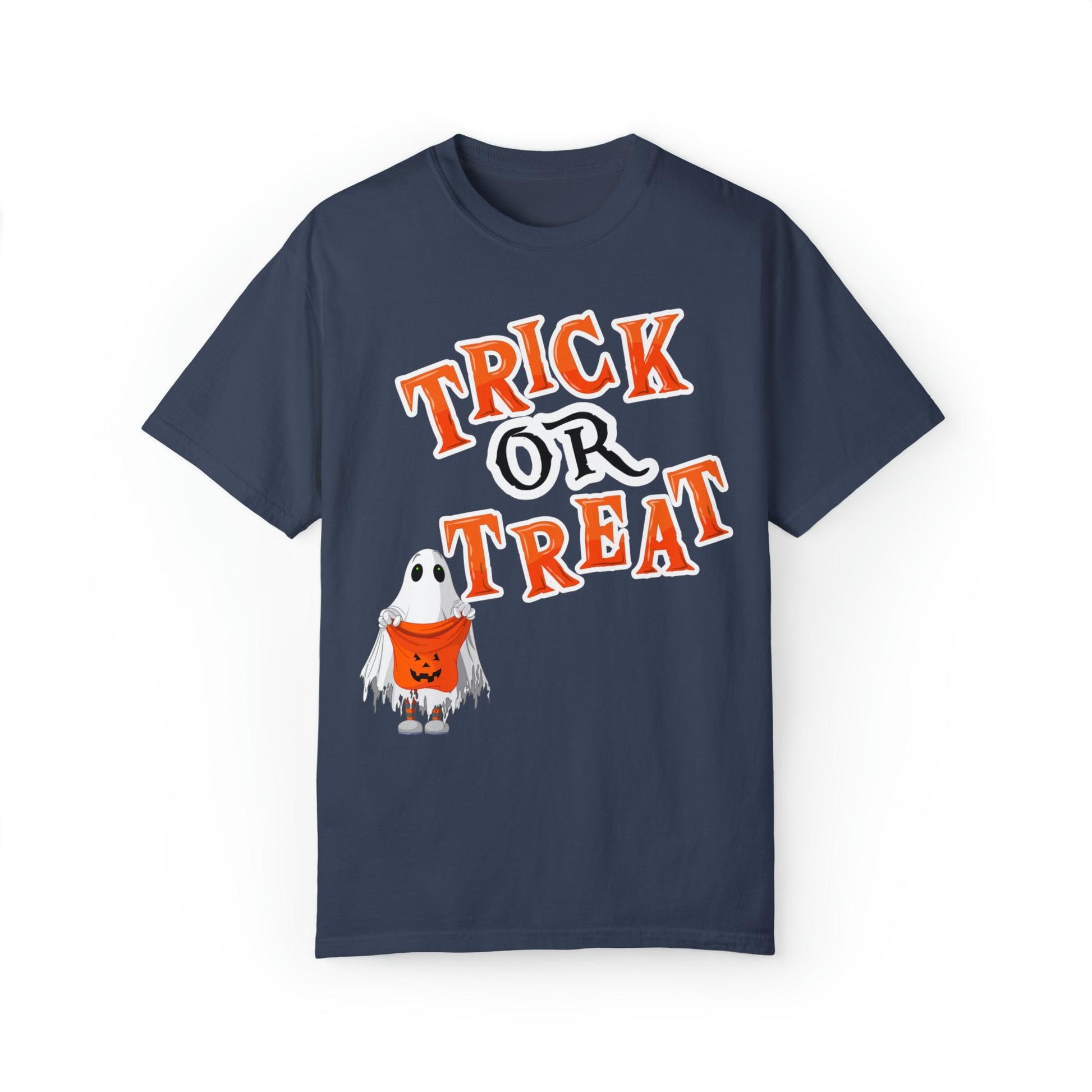 Embrace Halloween Cuteness with Our Cute Trick or Treat Shirt for Women and Men - Limited Edition - Giftsmojo