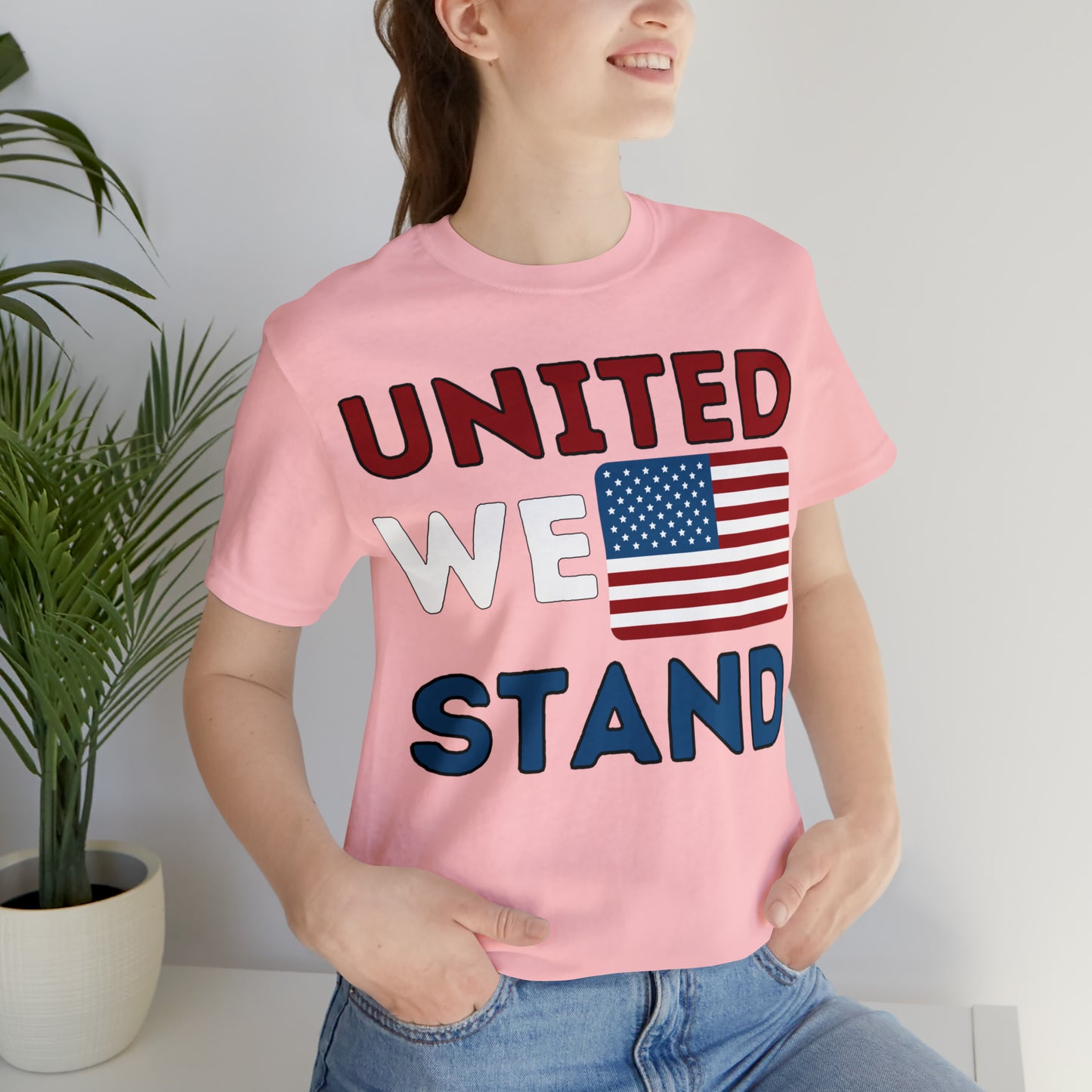 United We Stand shirt, USA Flag shirt, 4th of July shirt, Independence Day