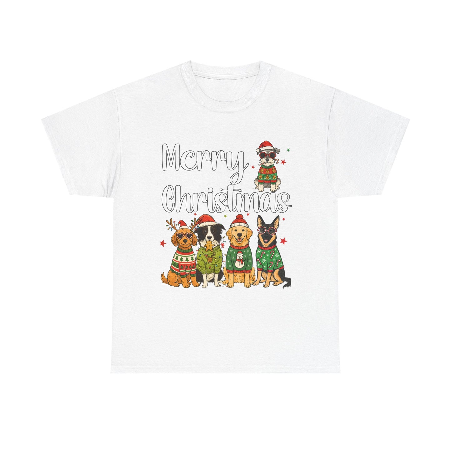 Dog Lover Christmas Tee