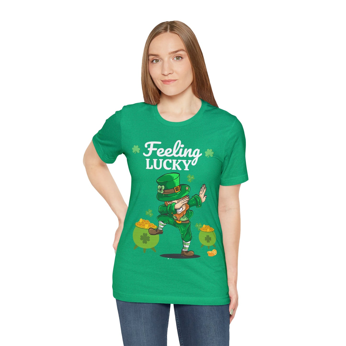 Feeling Lucky St Patrick's Day shirt Funny Lucky Shamrock shirt