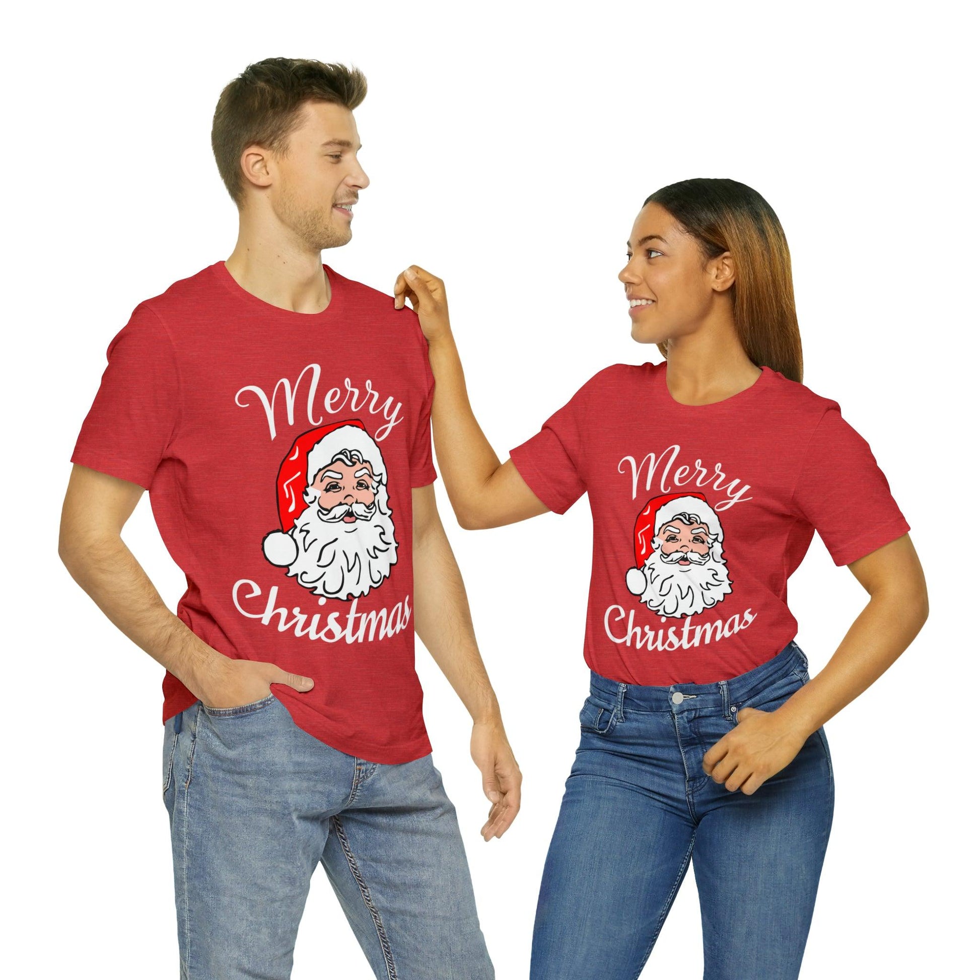 Santa Shirt, Merry Christmas Tee, Santa Christmas Shirt, Christmas Shirt Christmas Gift for all - Giftsmojo