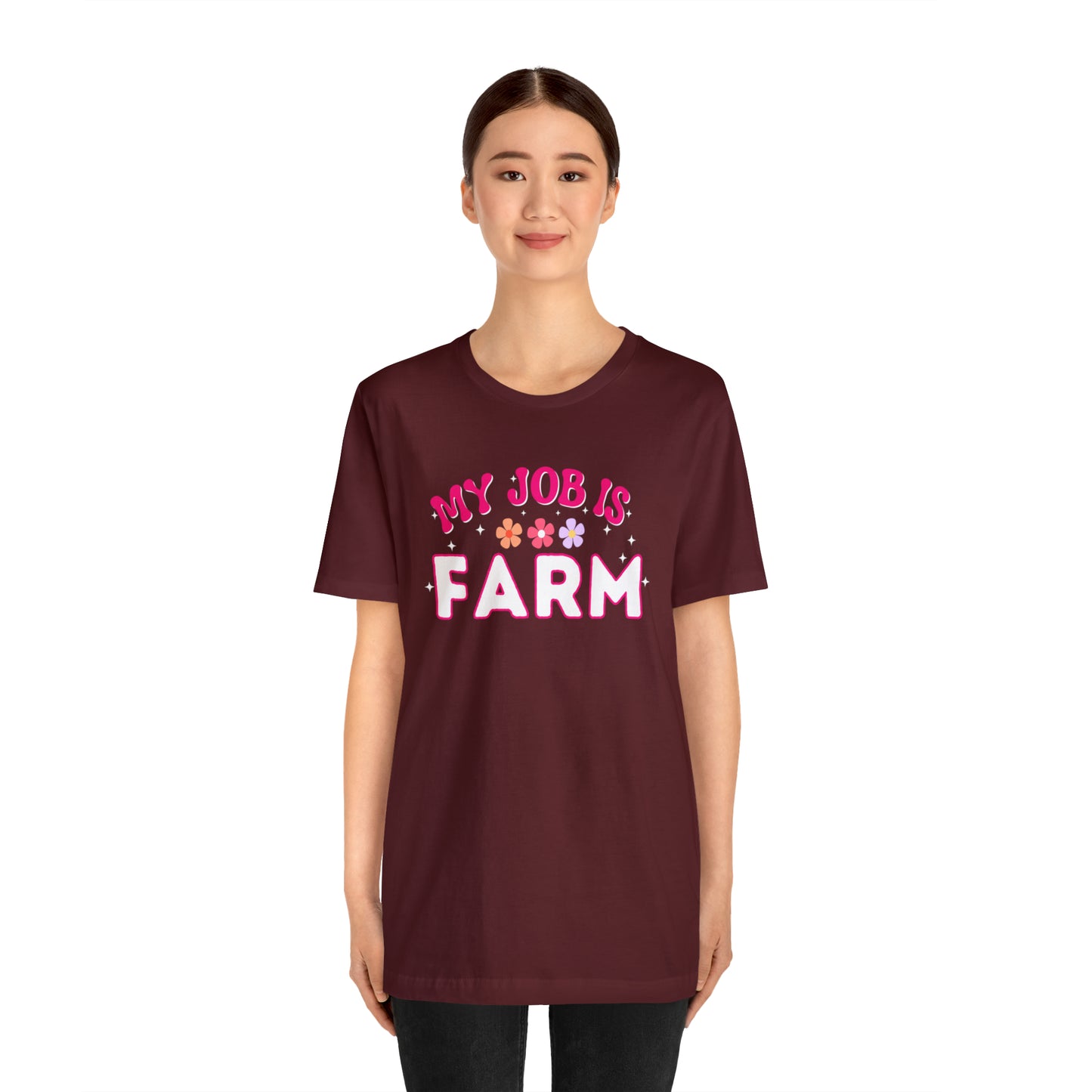 My Job is Farm Shirt Farmer Shirt Farming Shirt Homestead Gardening Shirt