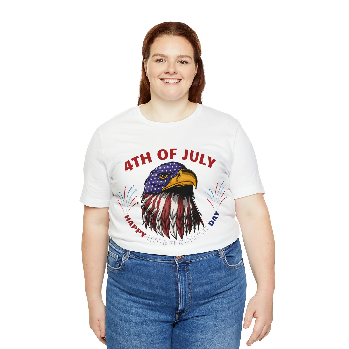 4th of July shirt, Happy Independence Day shirt, Casual Top Tee