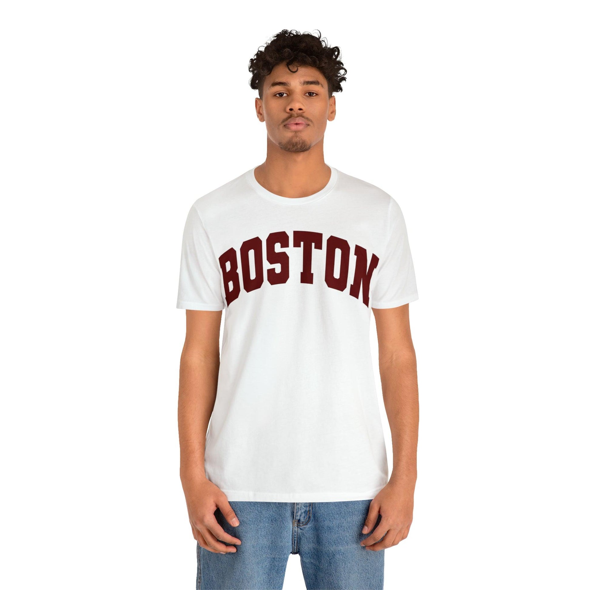 Boston Shirt Boston Souvenir Boston TShirt, Boston Gift Boston Massachusetts Shirt - Giftsmojo