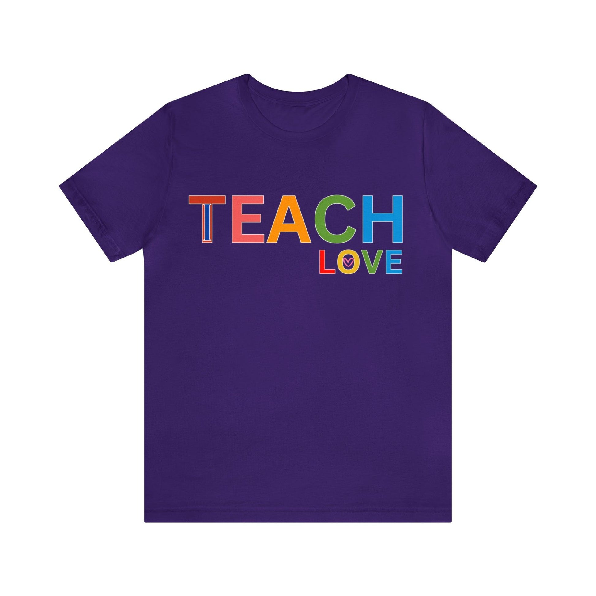 I Teach Love Shirt, Teacher Shirt, Teacher Appreciation Gift for Teachers - Giftsmojo